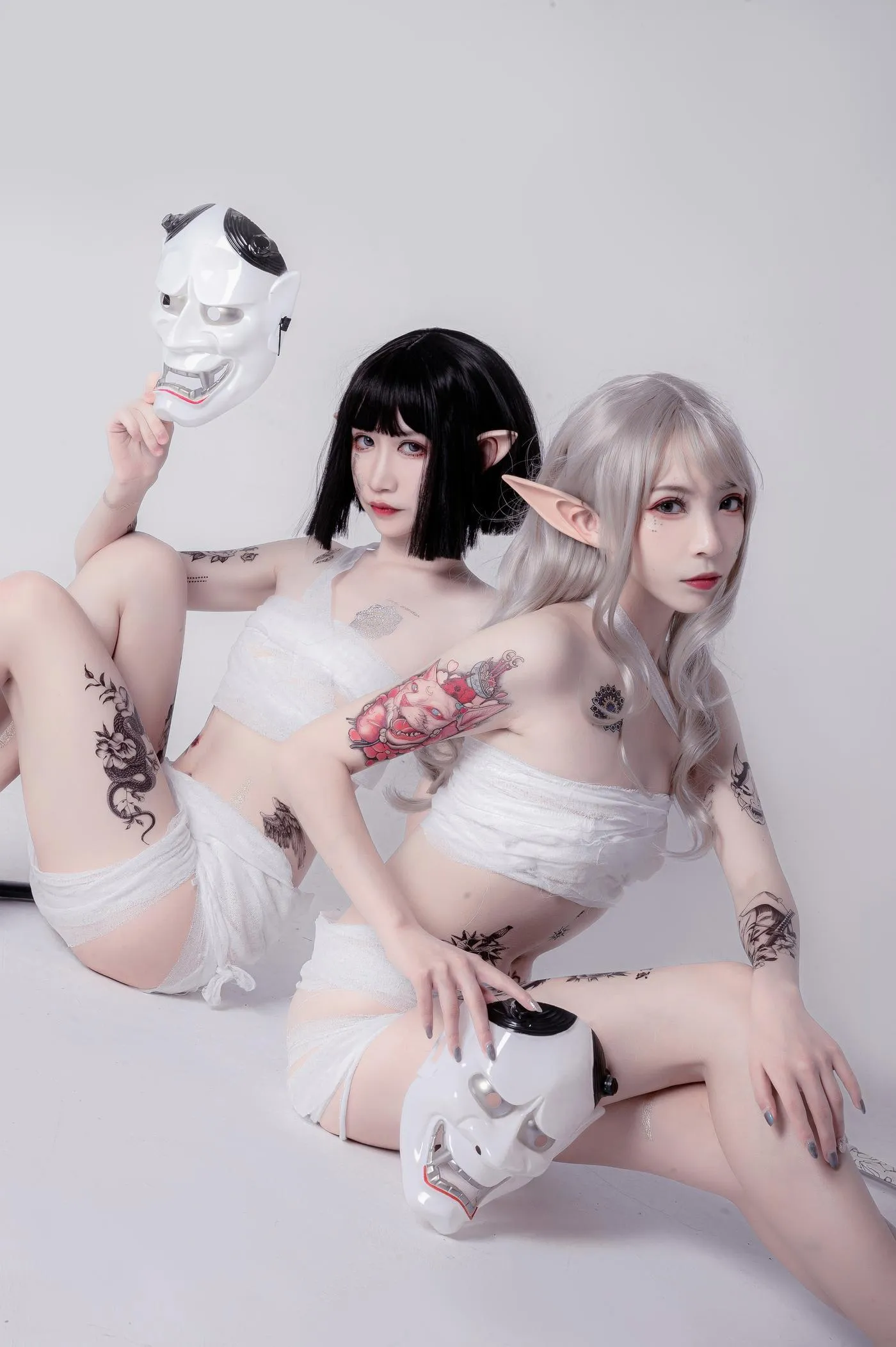 阮邑_Fairy – NO.03 绑带和武士 [41P]插图3