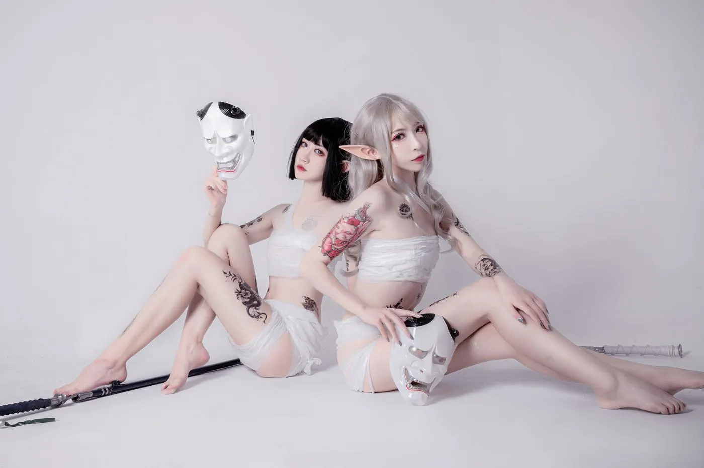 阮邑_Fairy – NO.03 绑带和武士 [41P]插图4