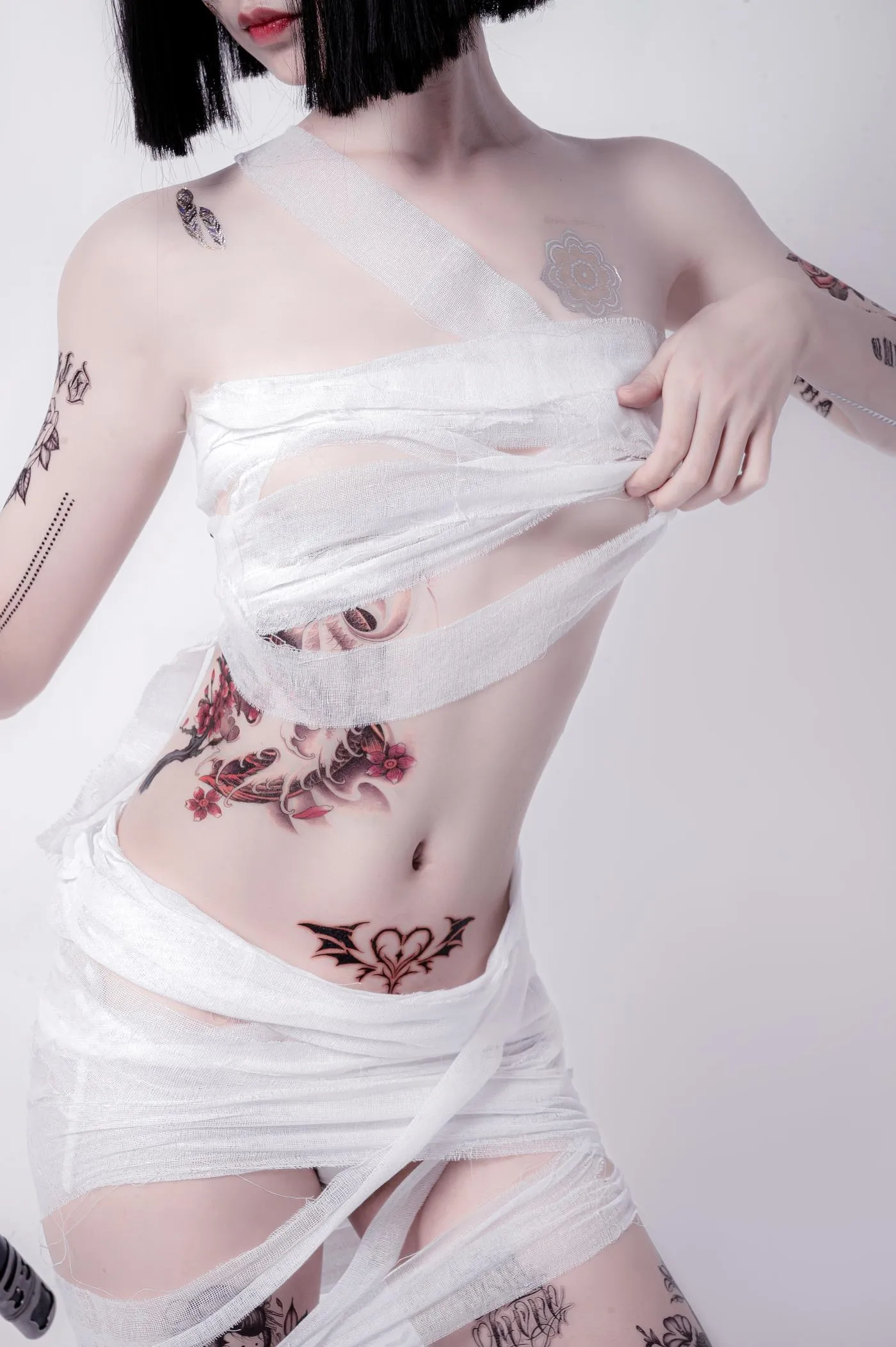 阮邑_Fairy – NO.03 绑带和武士 [41P]插图