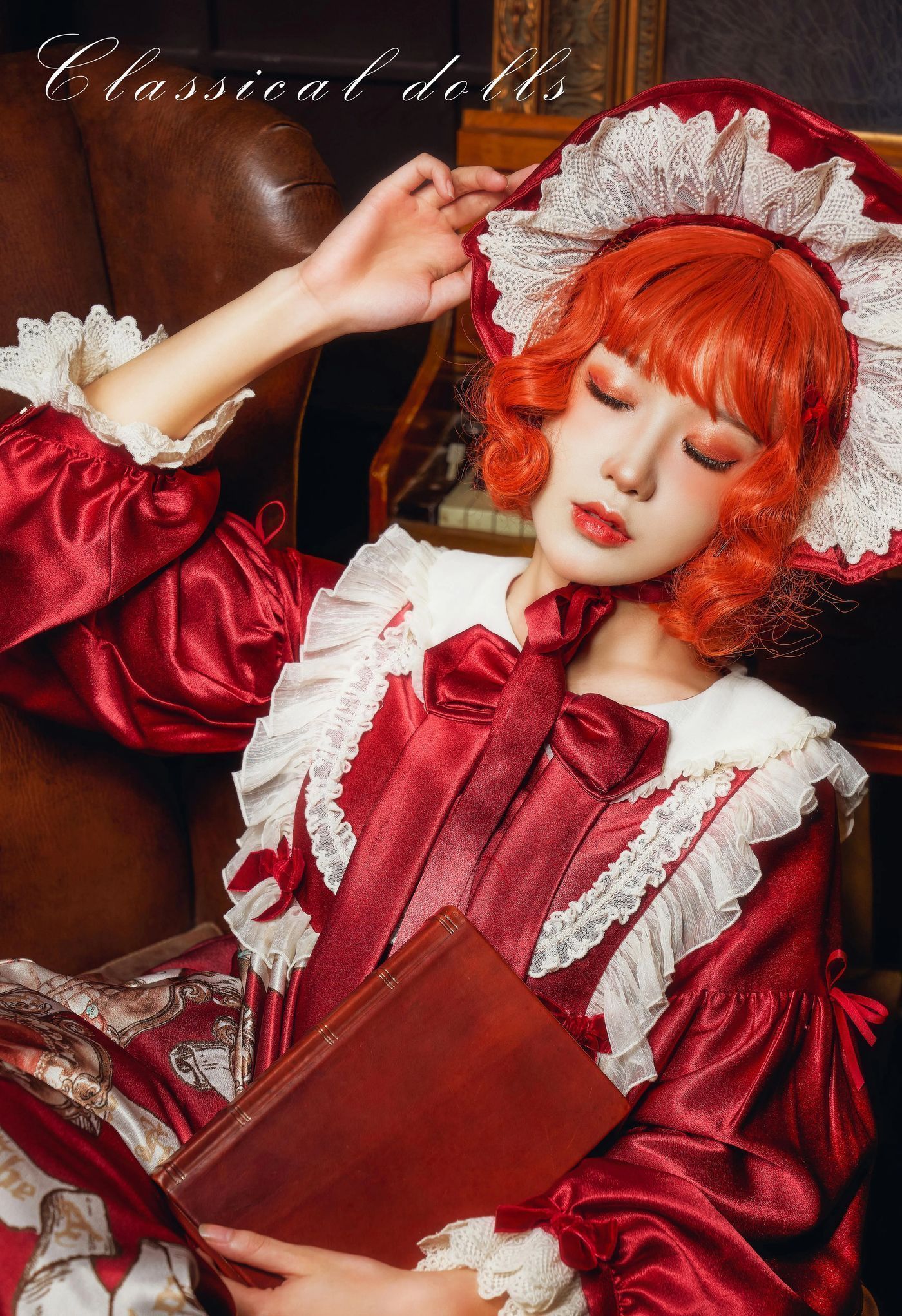 阿包也是兔娘 – NO.03 lolita红裙2 [28P]插图