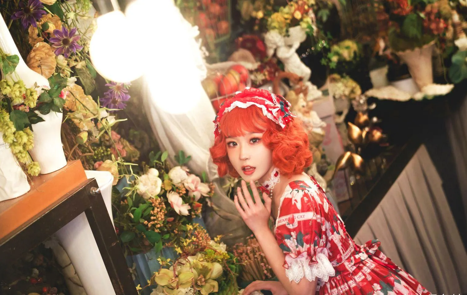 阿包也是兔娘 – NO.03 lolita红裙2 [28P]插图7