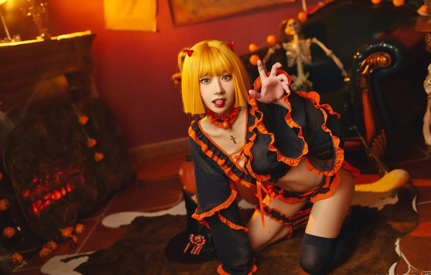 阿包也是兔娘 – NO.13 万圣节 [8P]插图6