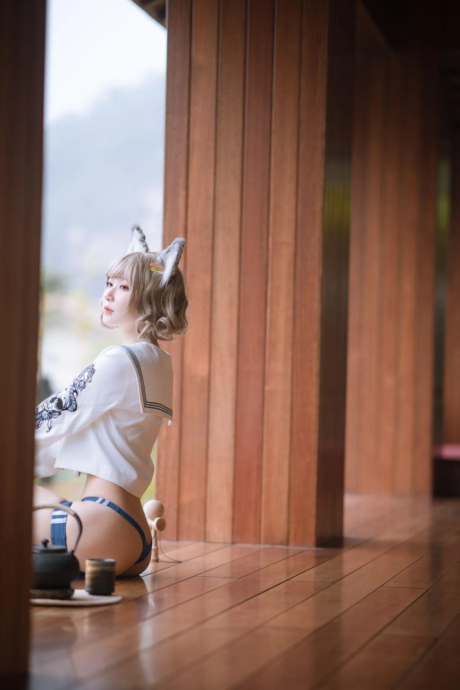 阿包也是兔娘 – NO.19 X型体操服 [30P]插图7