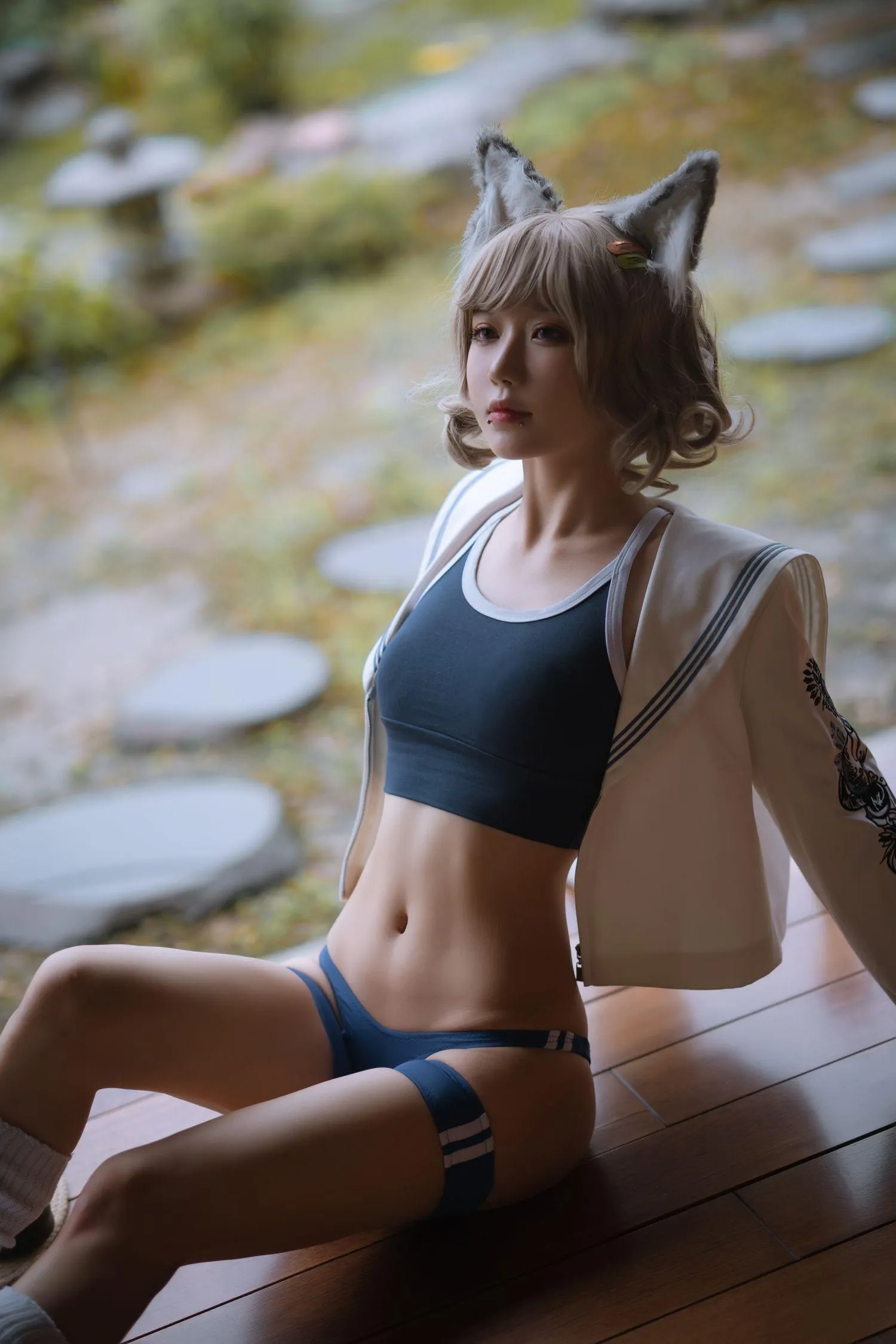 阿包也是兔娘 – NO.19 X型体操服 [30P]插图9