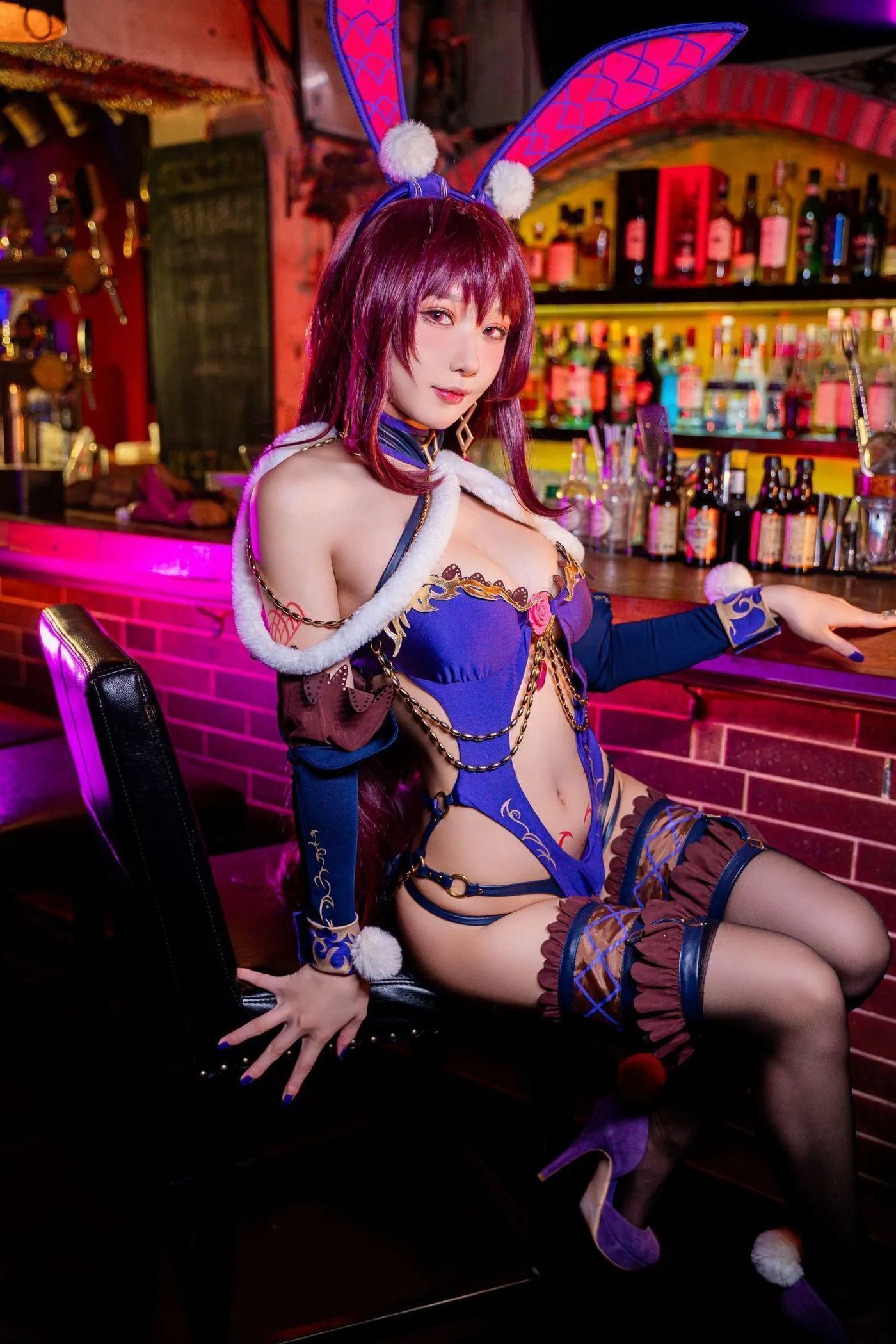 阿包也是兔娘 – NO.26 斯卡哈兔女郎 [32P]插图6