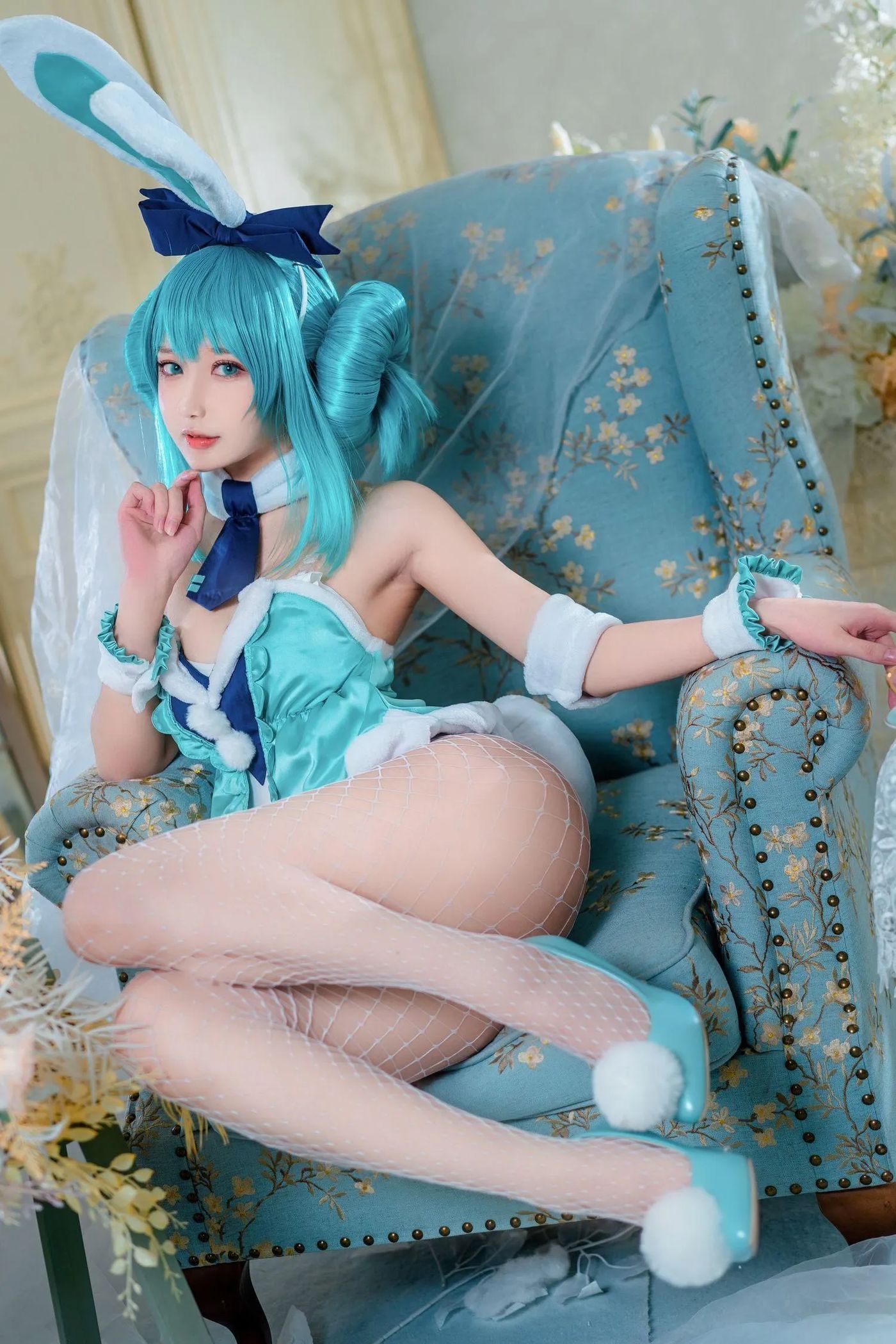 阿包也是兔娘 – NO.30 白兔miku [28P]插图2