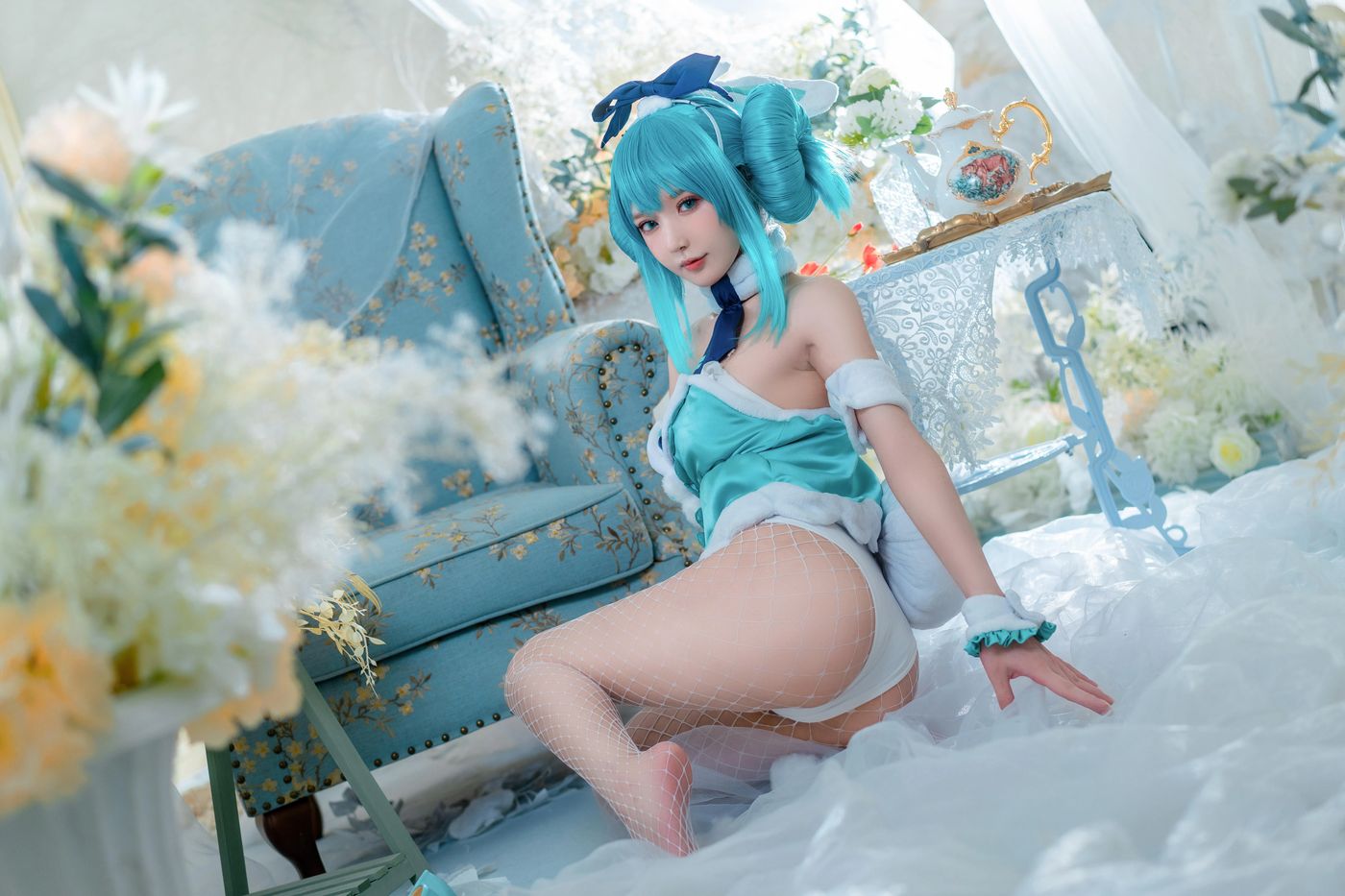 阿包也是兔娘 – NO.30 白兔miku [28P]插图6