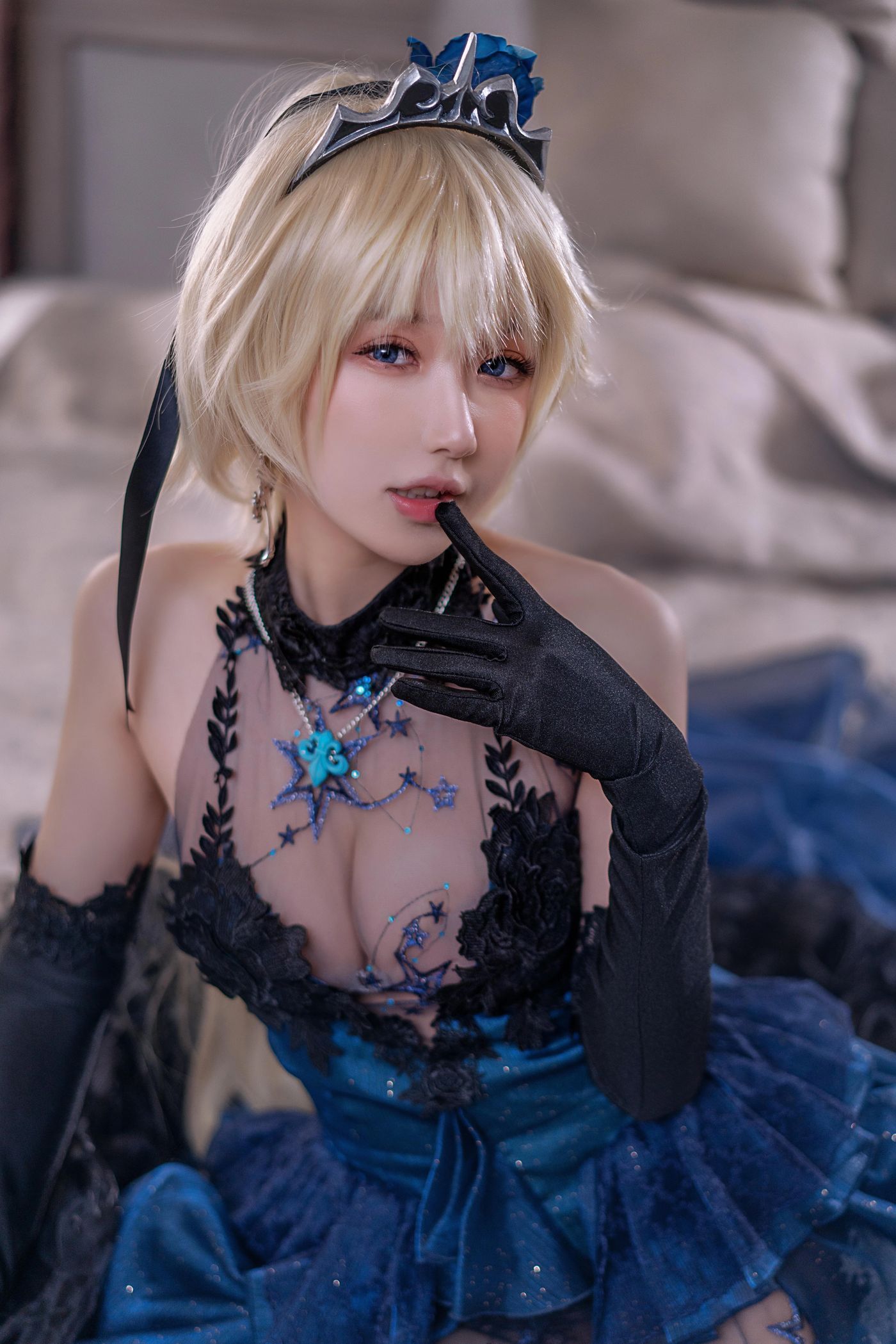 阿包也是兔娘 – NO.31 贞德婚纱 [26P]插图8
