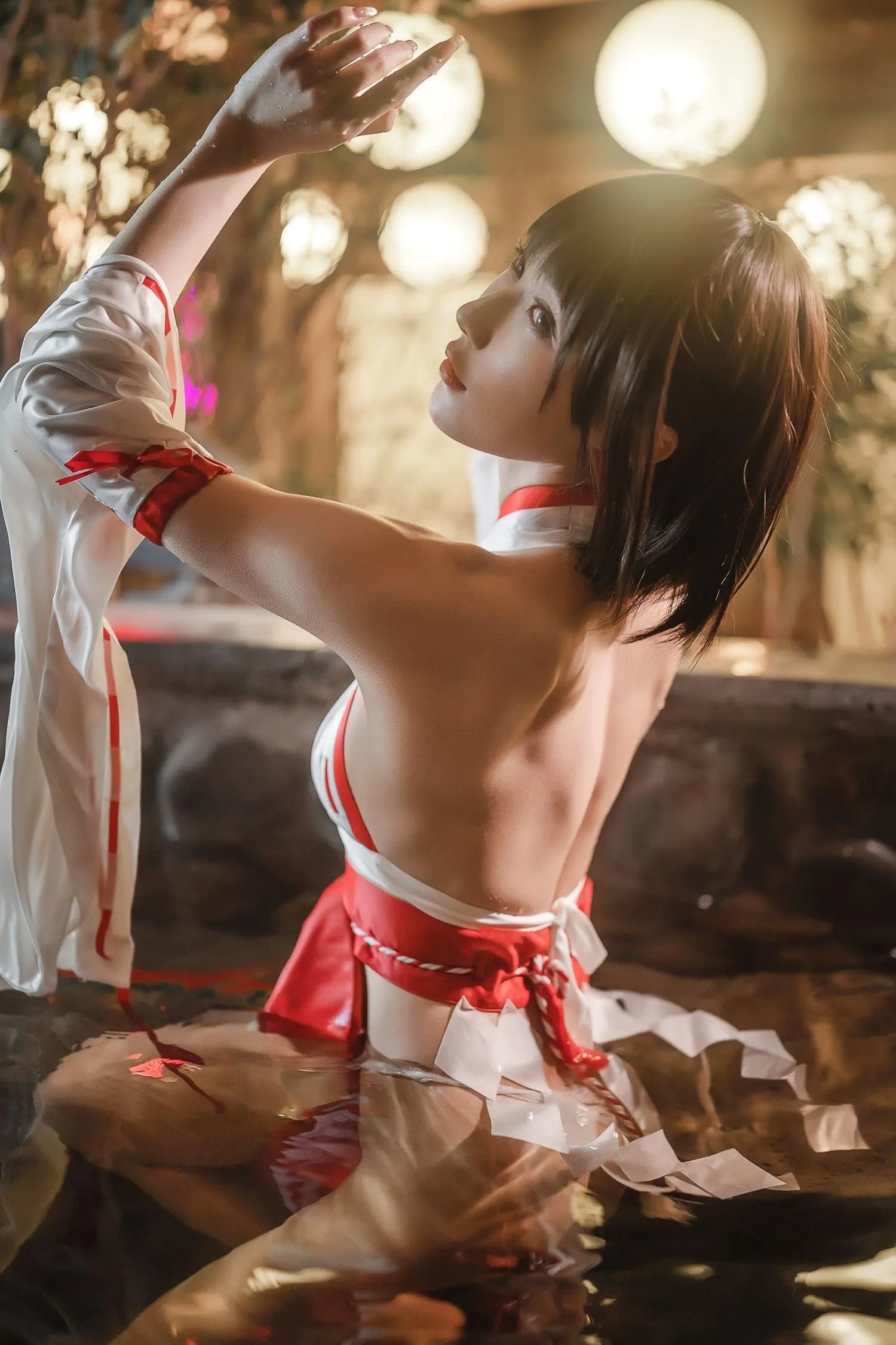 阿包也是兔娘 – NO.36 温泉巫女 [24P]插图3