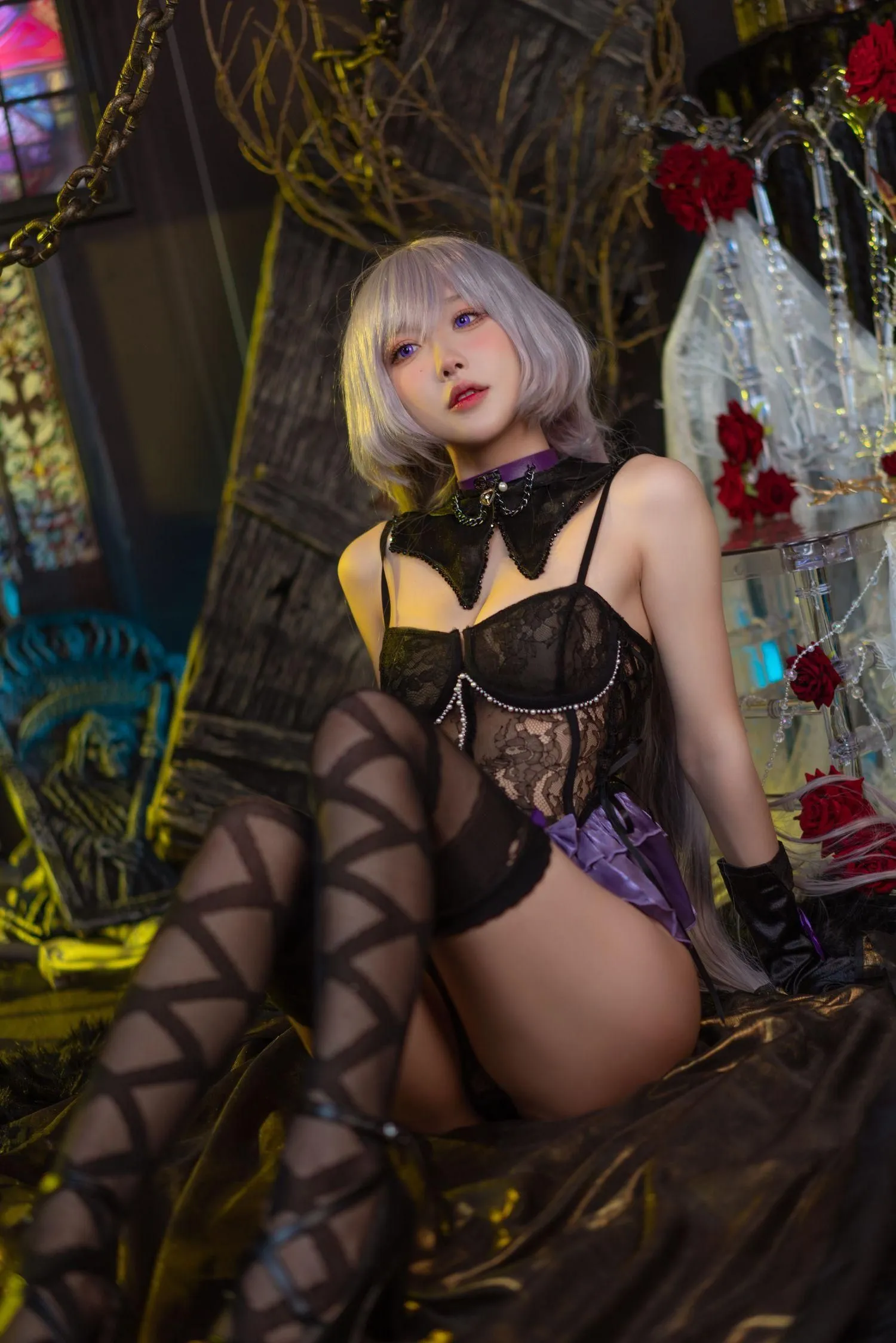 阿包也是兔娘 – NO.42 午夜瞌睡魔女 [40P]插图4