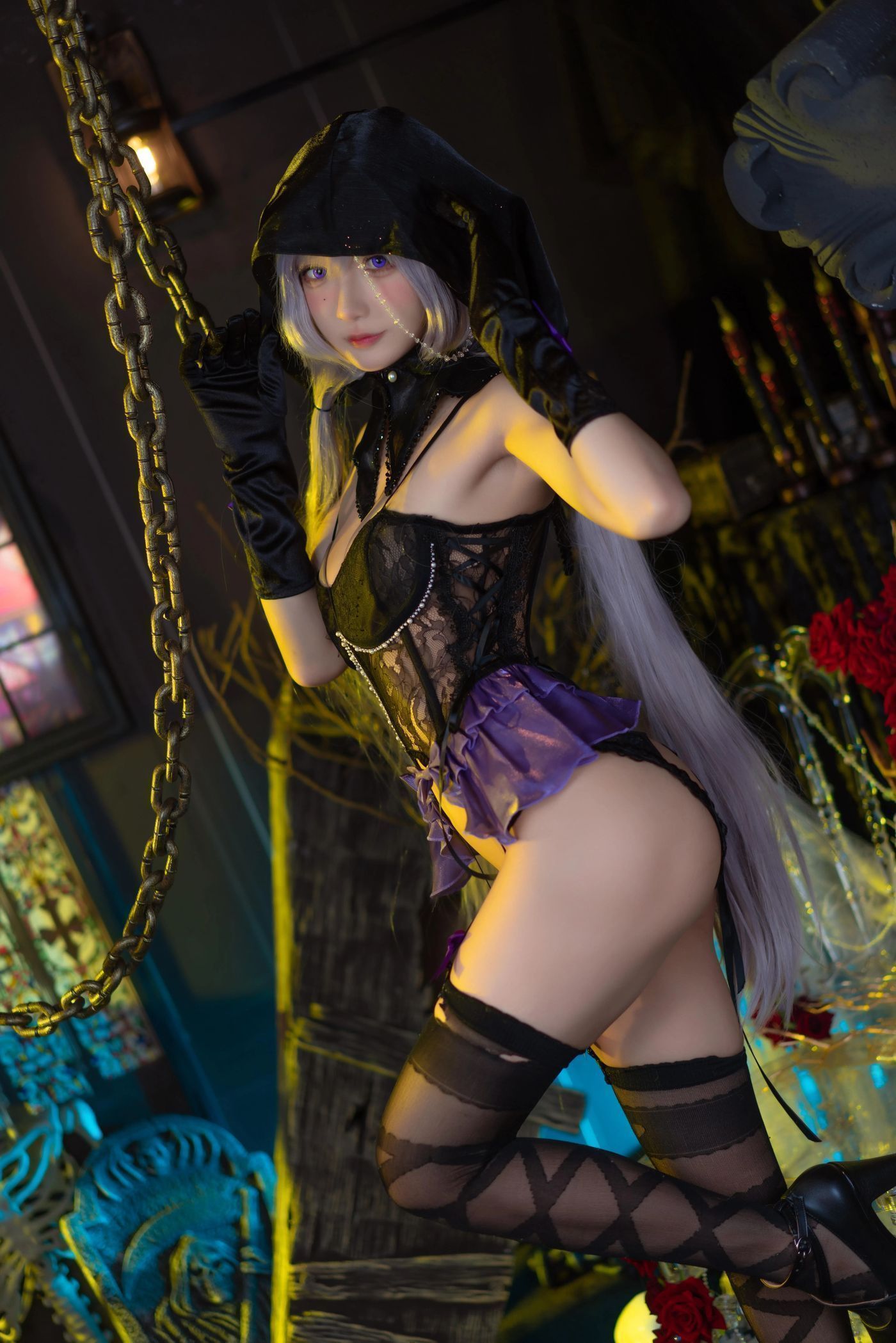 阿包也是兔娘 – NO.42 午夜瞌睡魔女 [40P]插图4