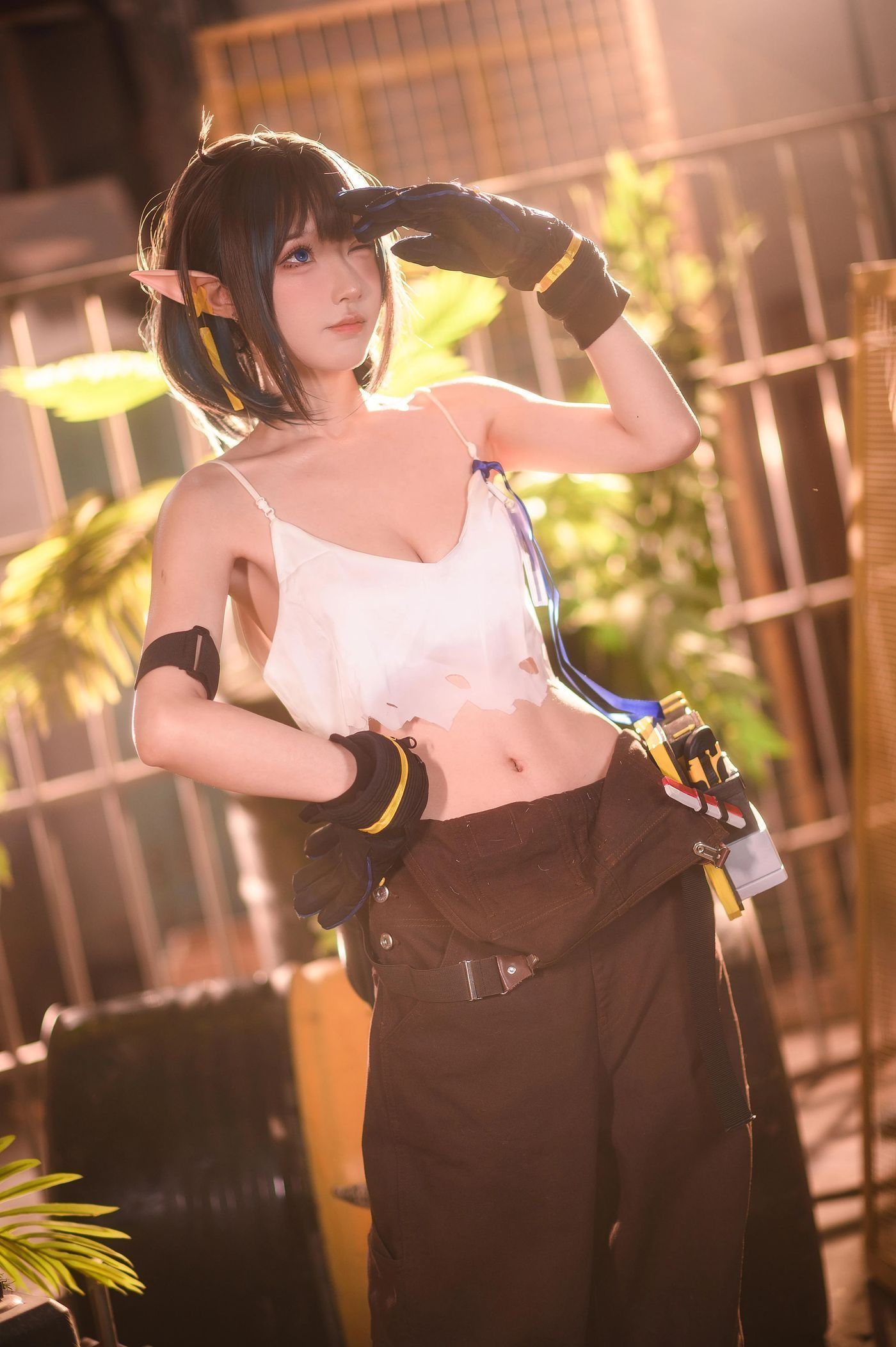 阿包也是兔娘 – NO.51 06月舰长《明日方舟 森蚺》 [33P]插图5