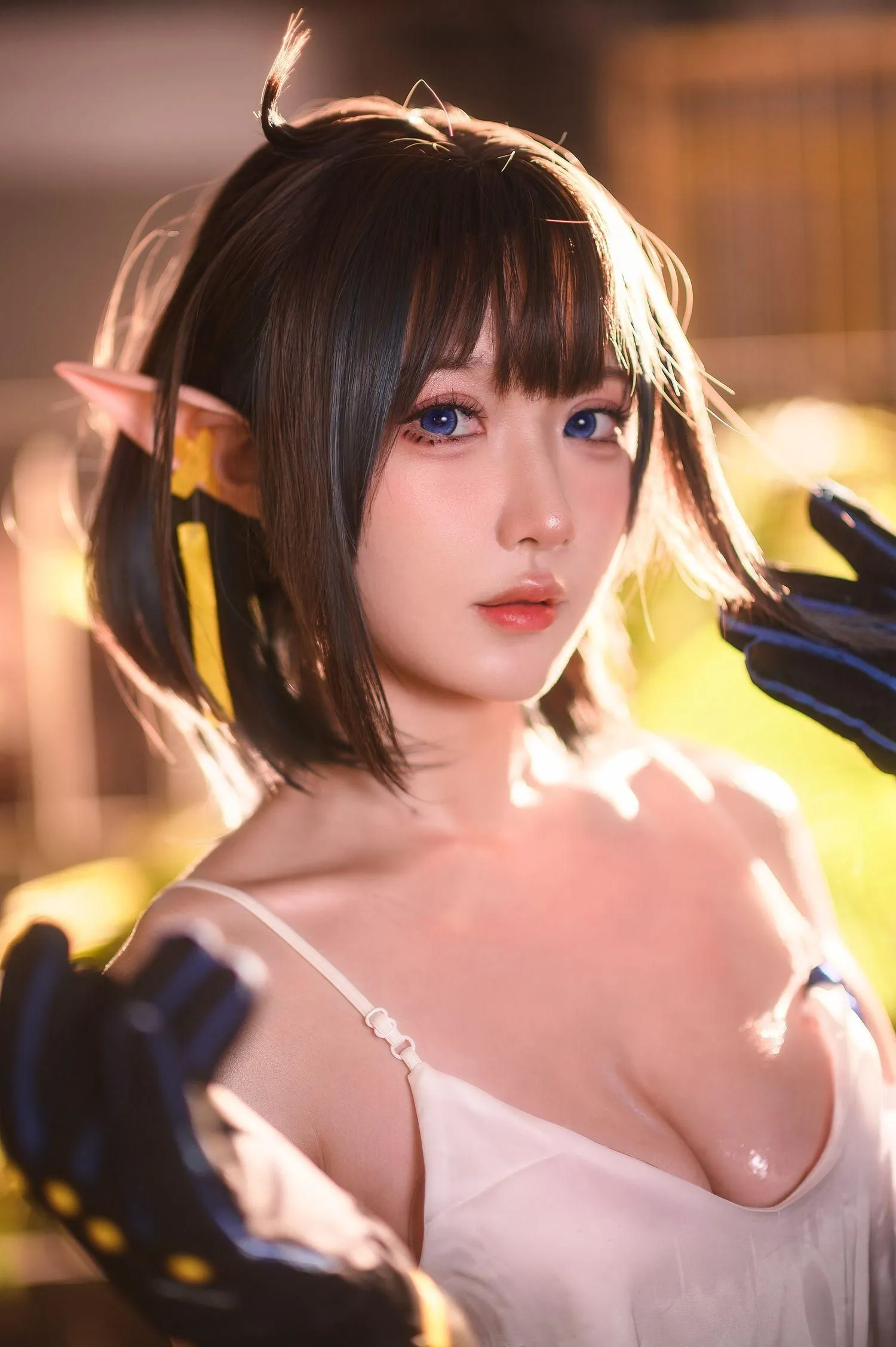 阿包也是兔娘 – NO.51 06月舰长《明日方舟 森蚺》 [33P]插图3