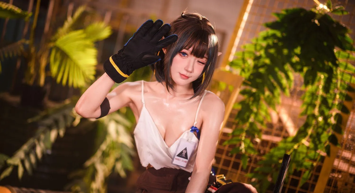 阿包也是兔娘 – NO.51 06月舰长《明日方舟 森蚺》 [33P]插图4