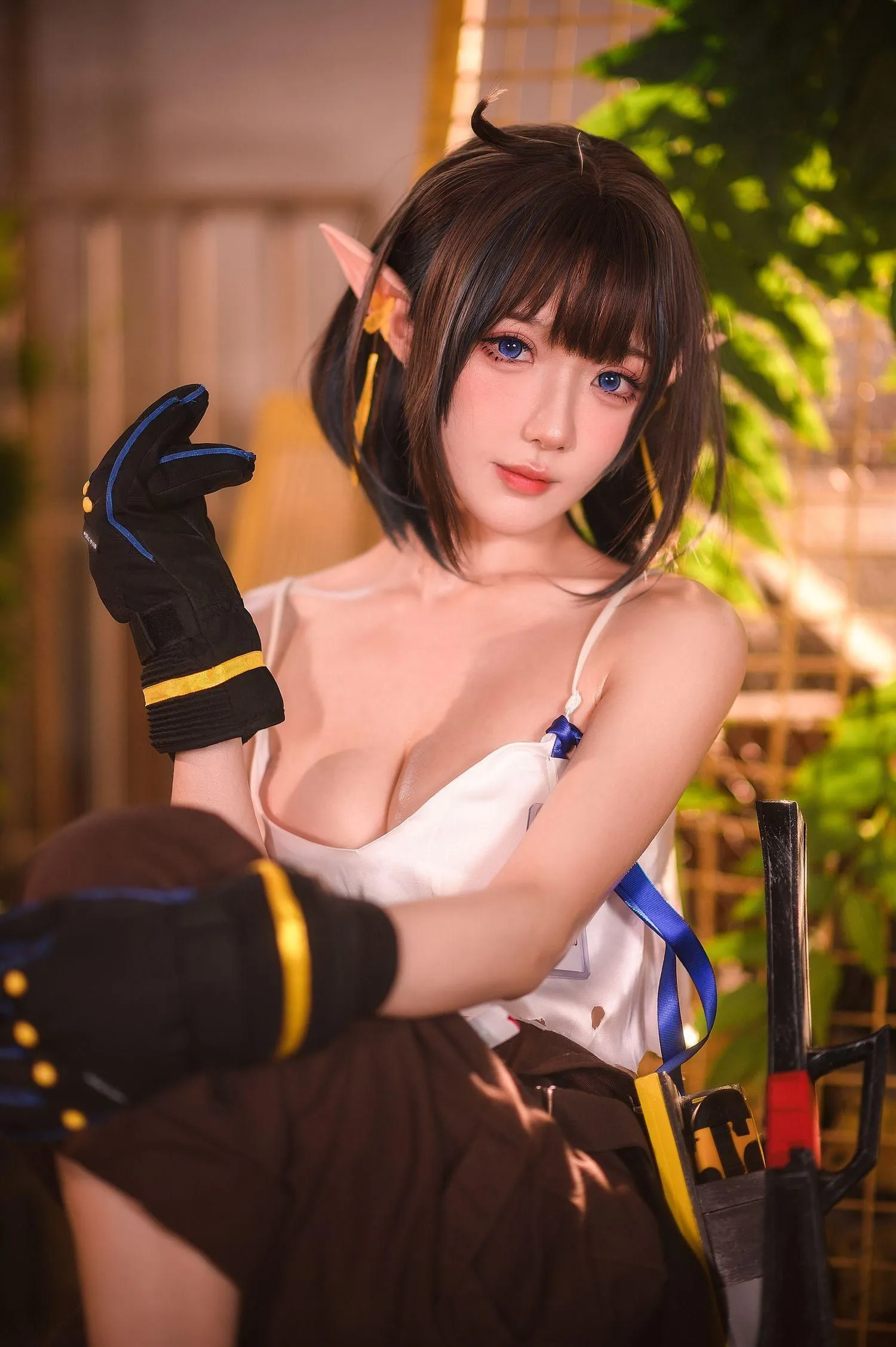阿包也是兔娘 – NO.51 06月舰长《明日方舟 森蚺》 [33P]插图9
