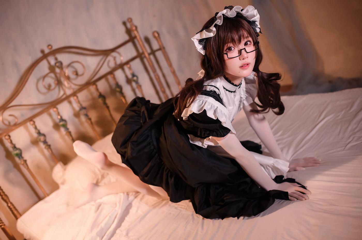 阿包也是兔娘 – NO.56 传统长裙女仆 [47P]插图