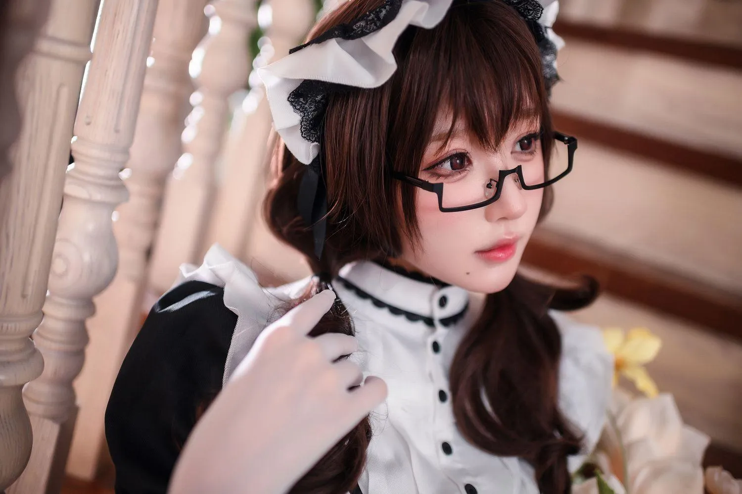 阿包也是兔娘 – NO.56 传统长裙女仆 [47P]插图9