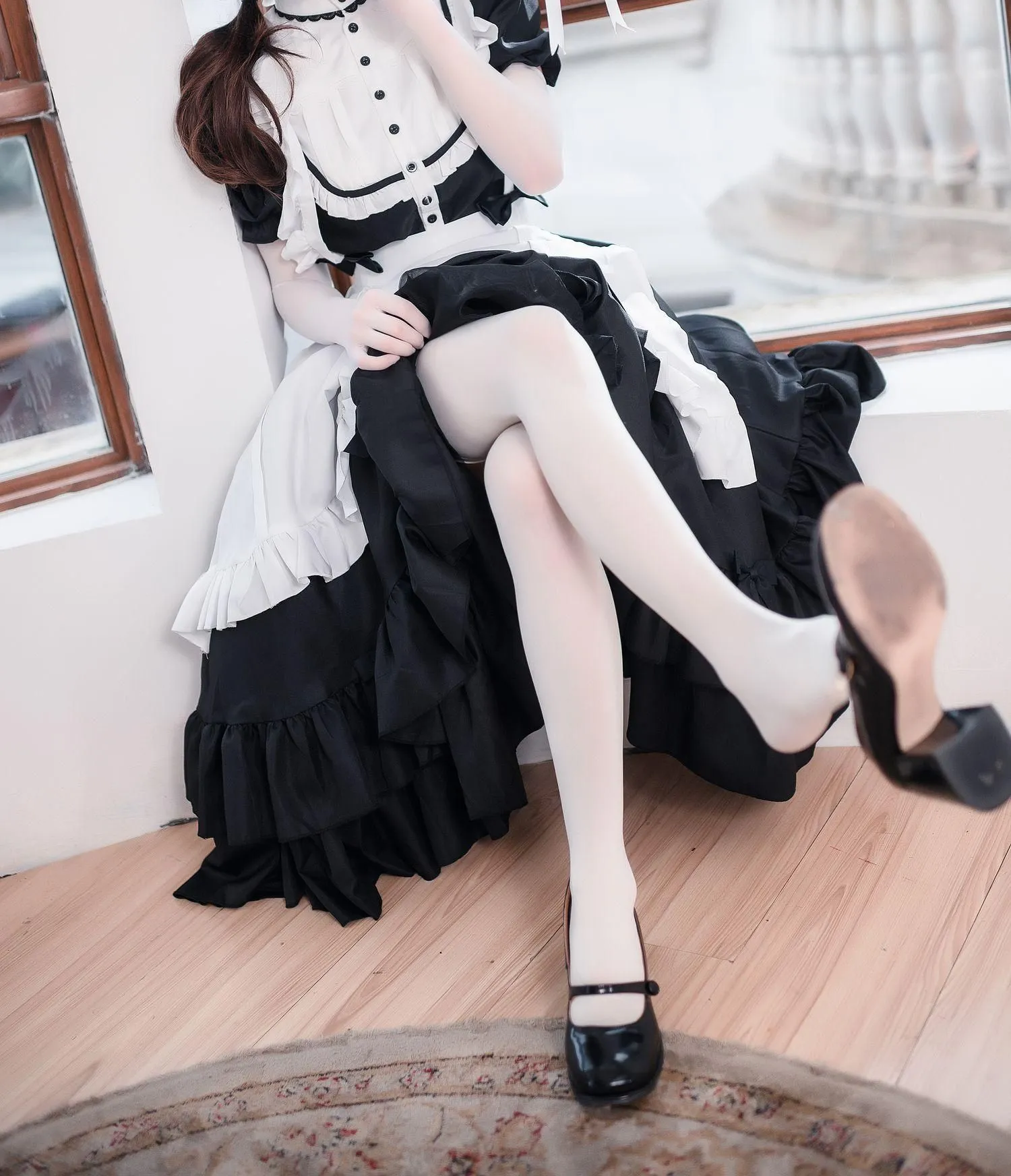 阿包也是兔娘 – NO.56 传统长裙女仆 [47P]插图6