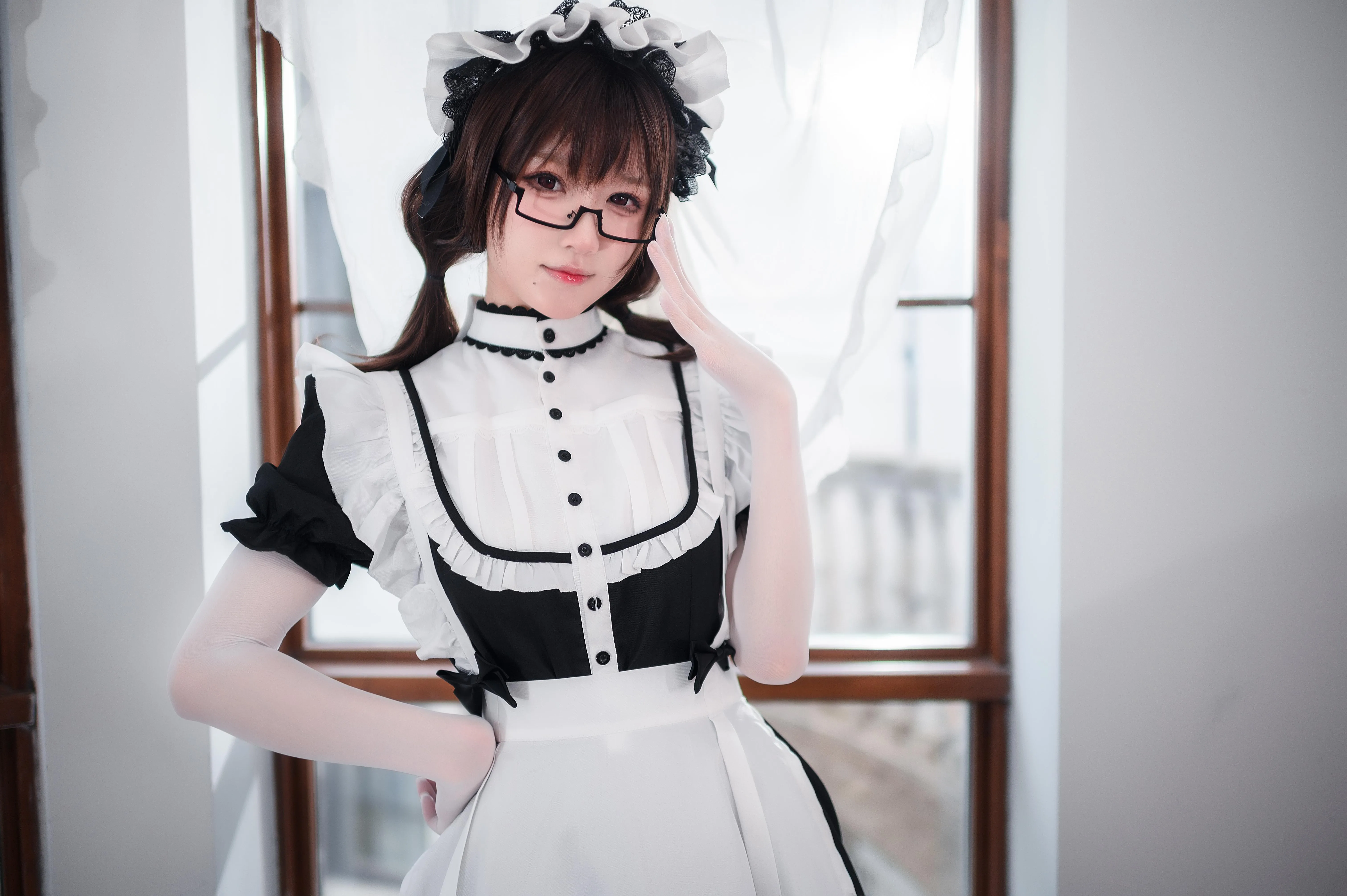 阿包也是兔娘 – NO.56 传统长裙女仆 [47P]插图8
