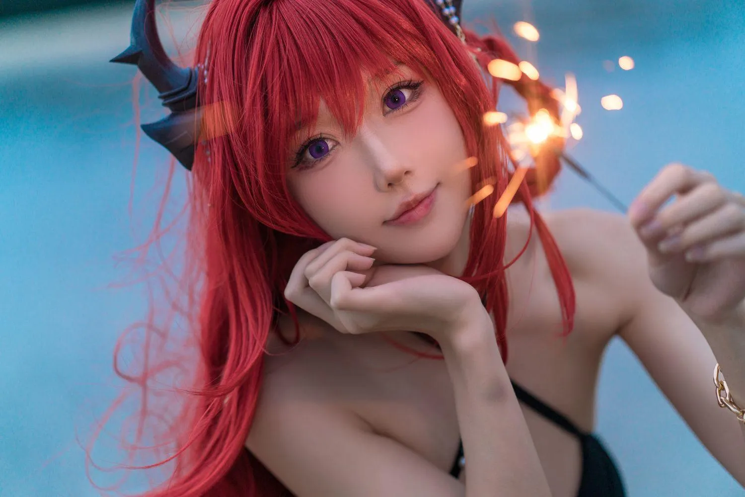 阿包也是兔娘 – NO.58 明日方舟 史尔特尔 [50P]插图9