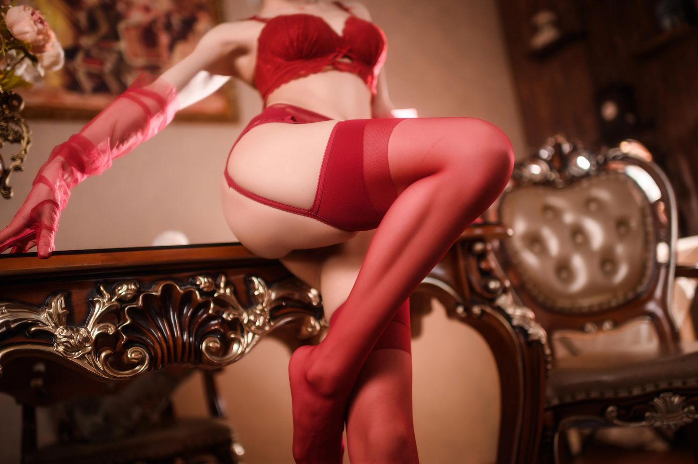 阿包也是兔娘 – NO.61 rose玫瑰 [46P]插图7