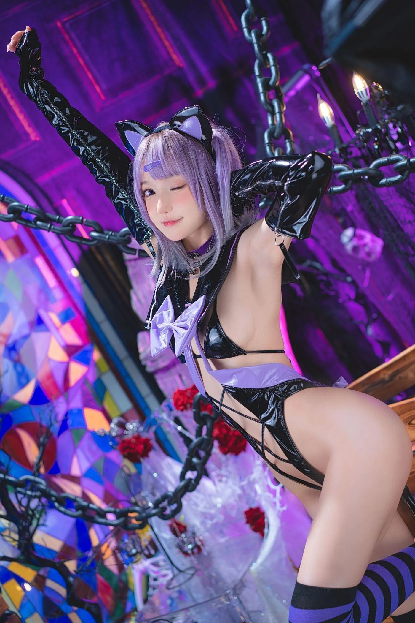 阿包也是兔娘 – NO.68 黑猫猫 [44P]插图