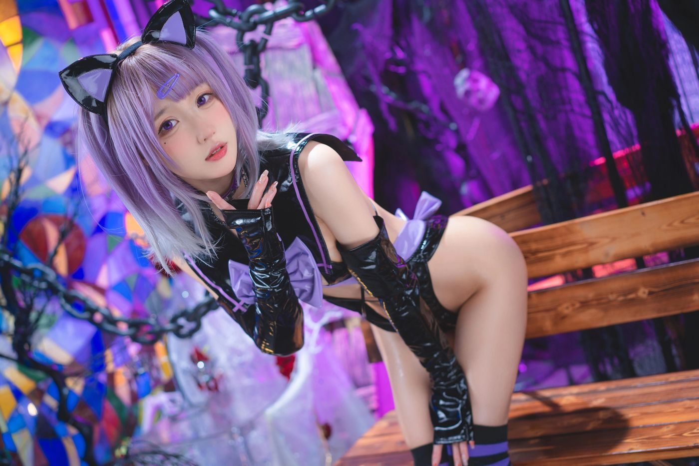 阿包也是兔娘 – NO.68 黑猫猫 [44P]插图1