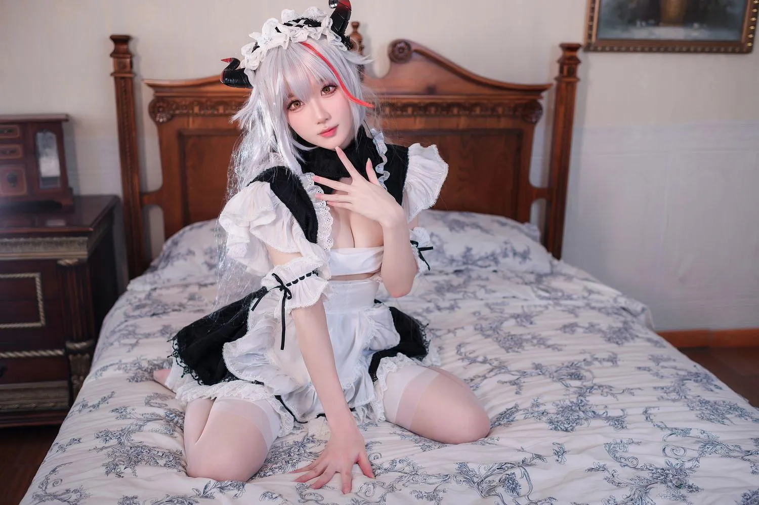 阿包也是兔娘 – NO.75 埃吉尔女仆 [46P]插图9