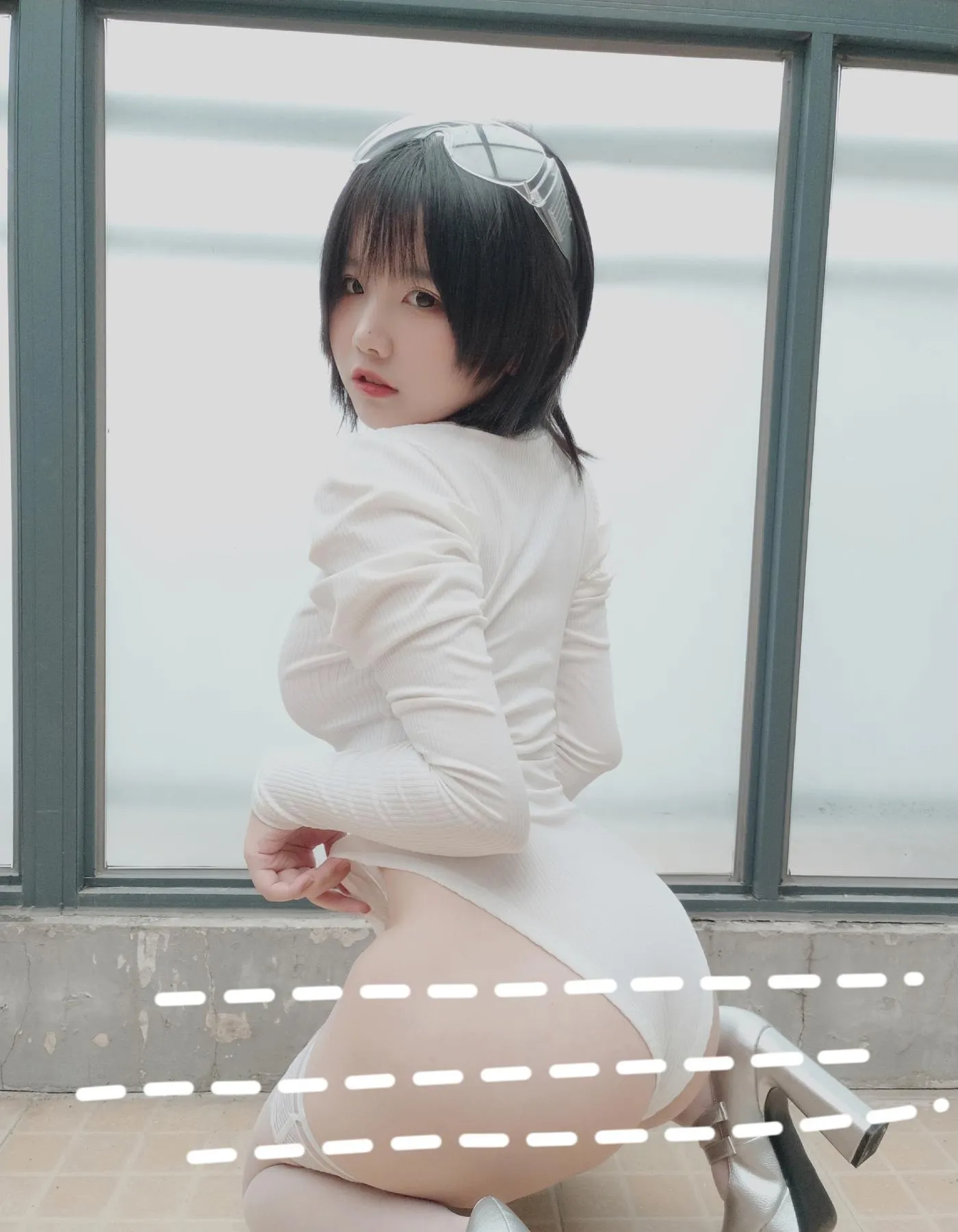 阿半今天很开心 – NO.05 白色肉感 [9P]插图7