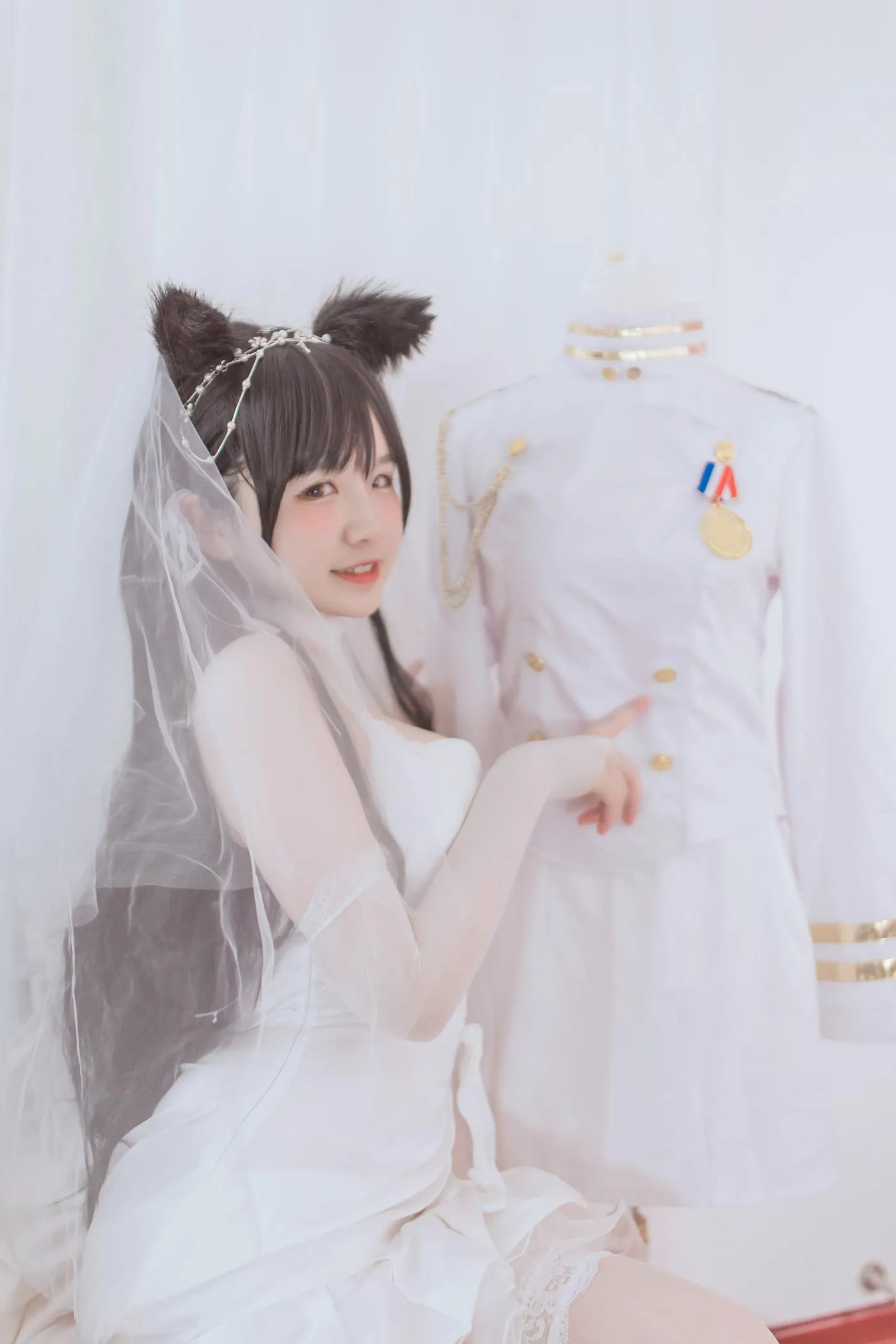 阿半今天很开心 – NO.14 爱宕婚纱 [36P]插图5