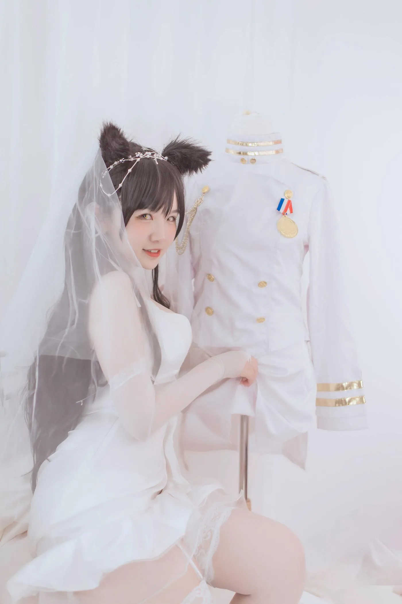 阿半今天很开心 – NO.14 爱宕婚纱 [36P]插图6