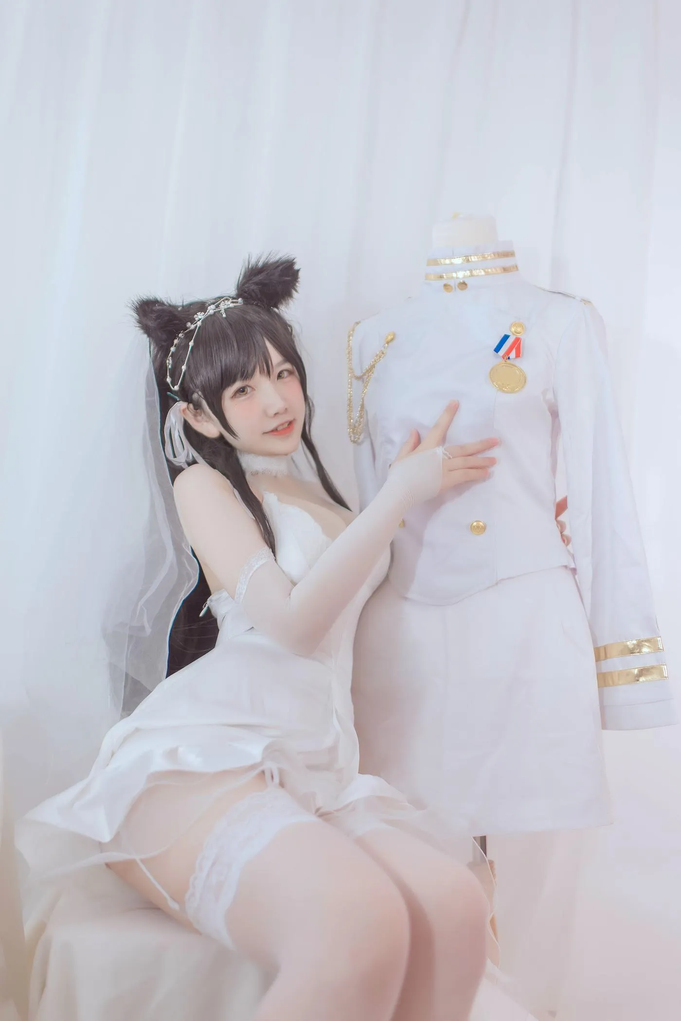 阿半今天很开心 – NO.14 爱宕婚纱 [36P]插图9