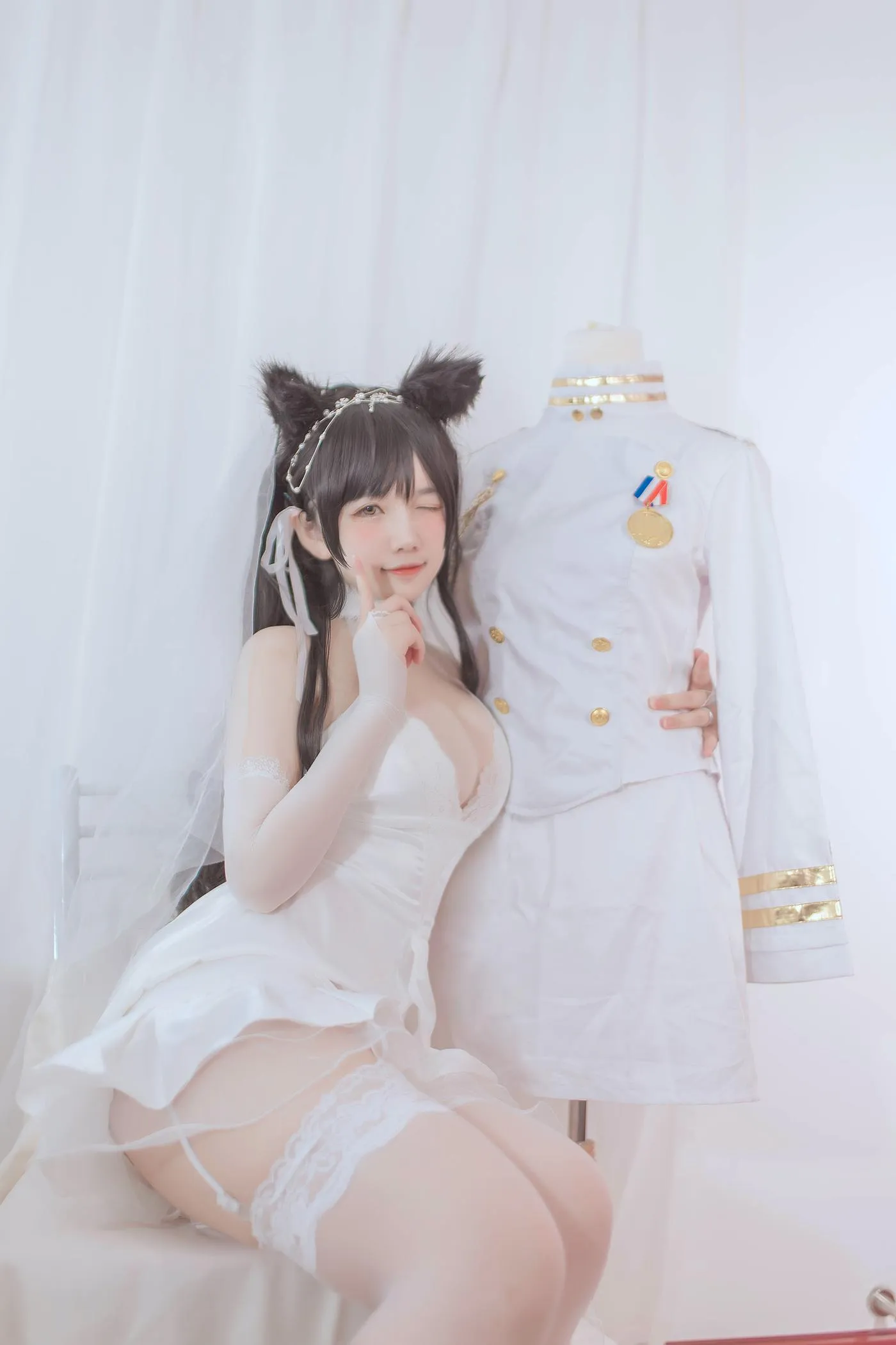 阿半今天很开心 – NO.14 爱宕婚纱 [36P]插图