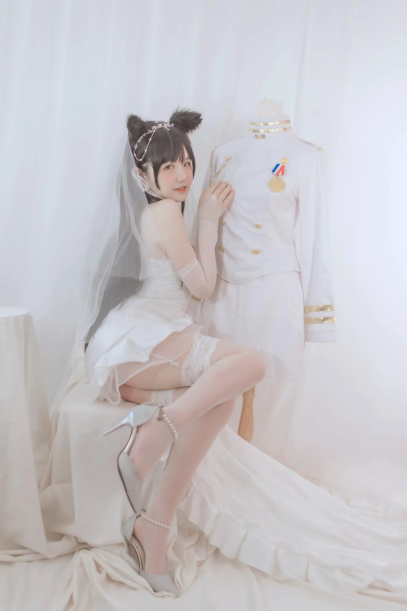 阿半今天很开心 – NO.14 爱宕婚纱 [36P]插图3