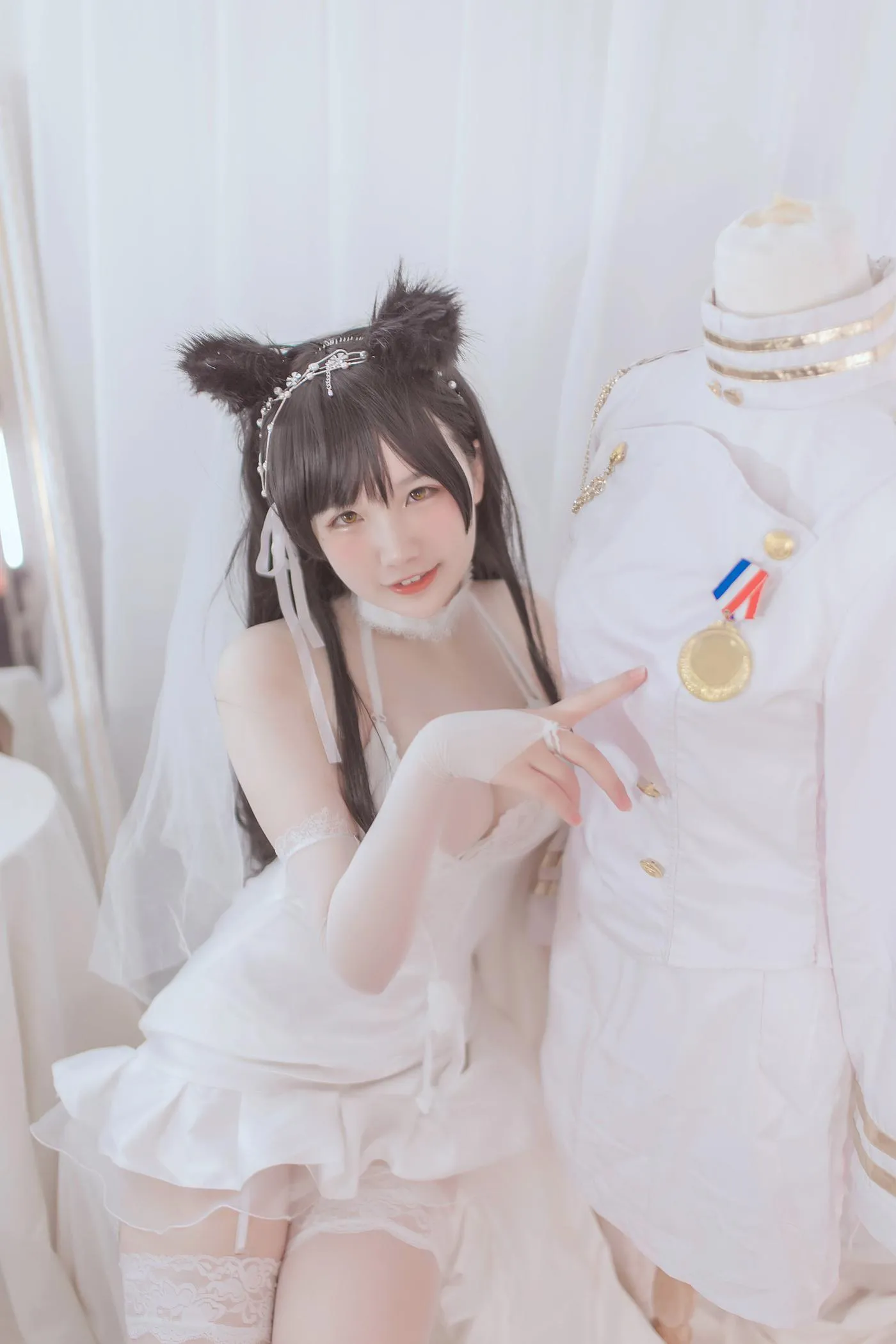 阿半今天很开心 – NO.14 爱宕婚纱 [36P]插图5