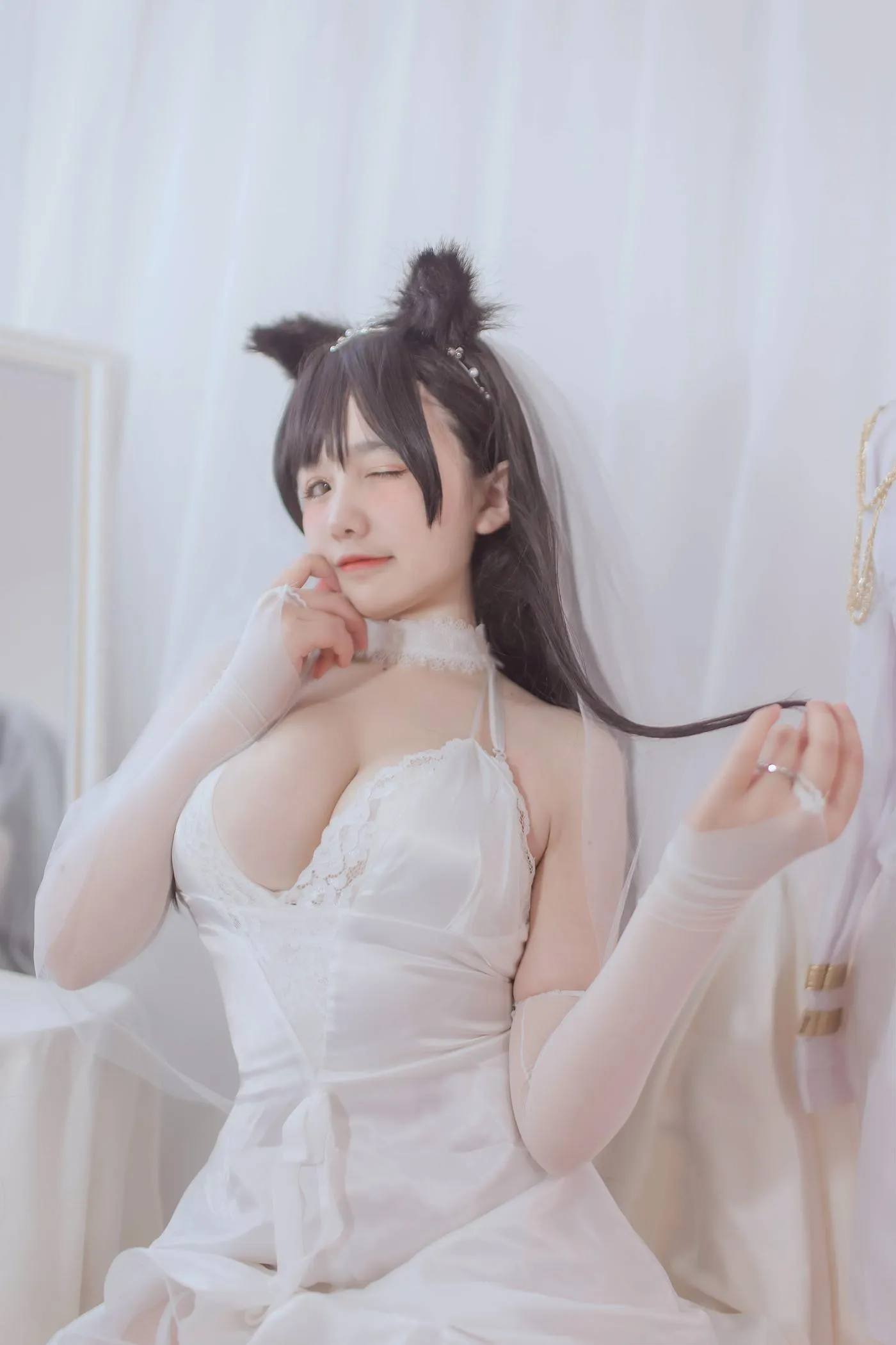 阿半今天很开心 – NO.14 爱宕婚纱 [36P]插图7