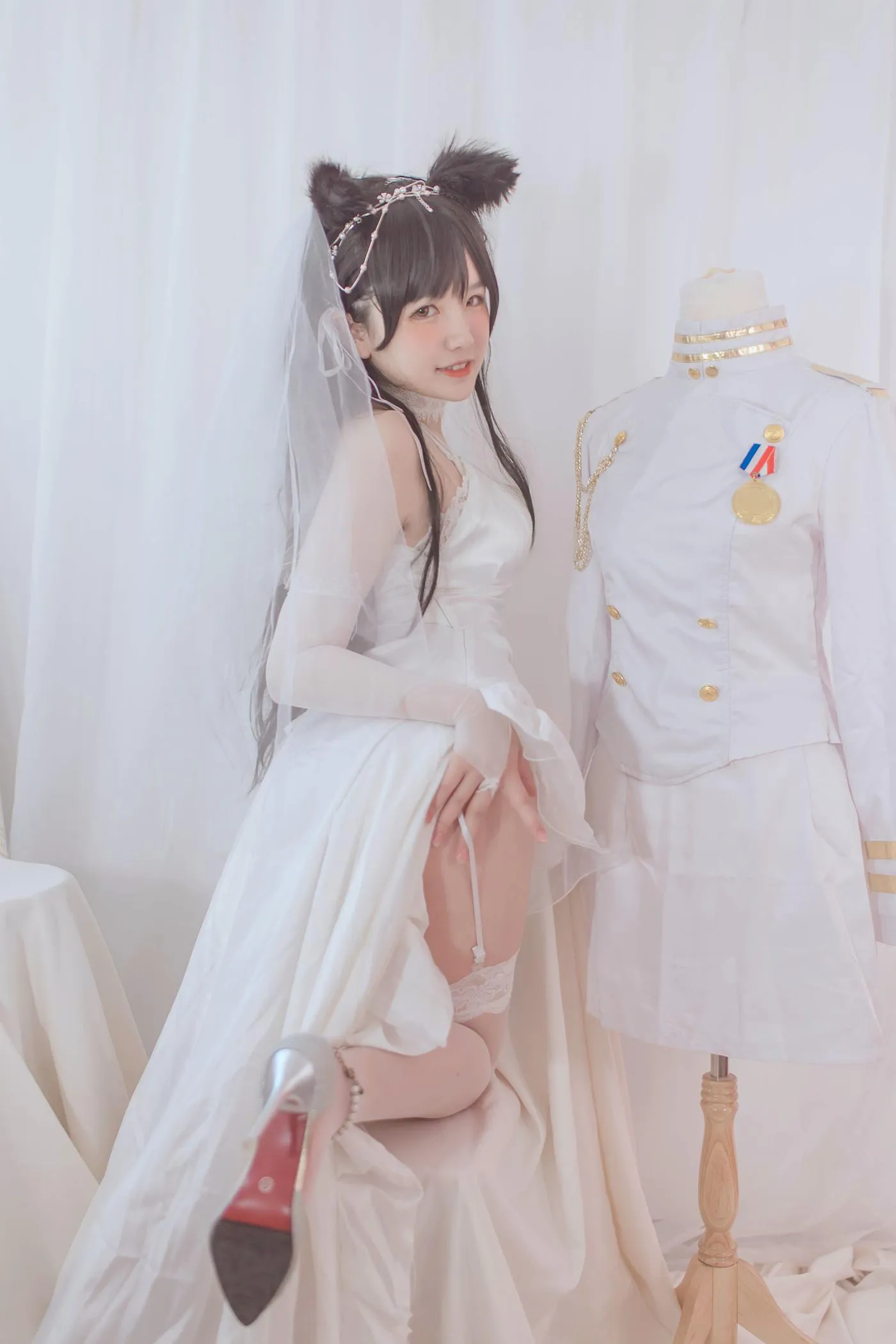 阿半今天很开心 – NO.14 爱宕婚纱 [36P]插图