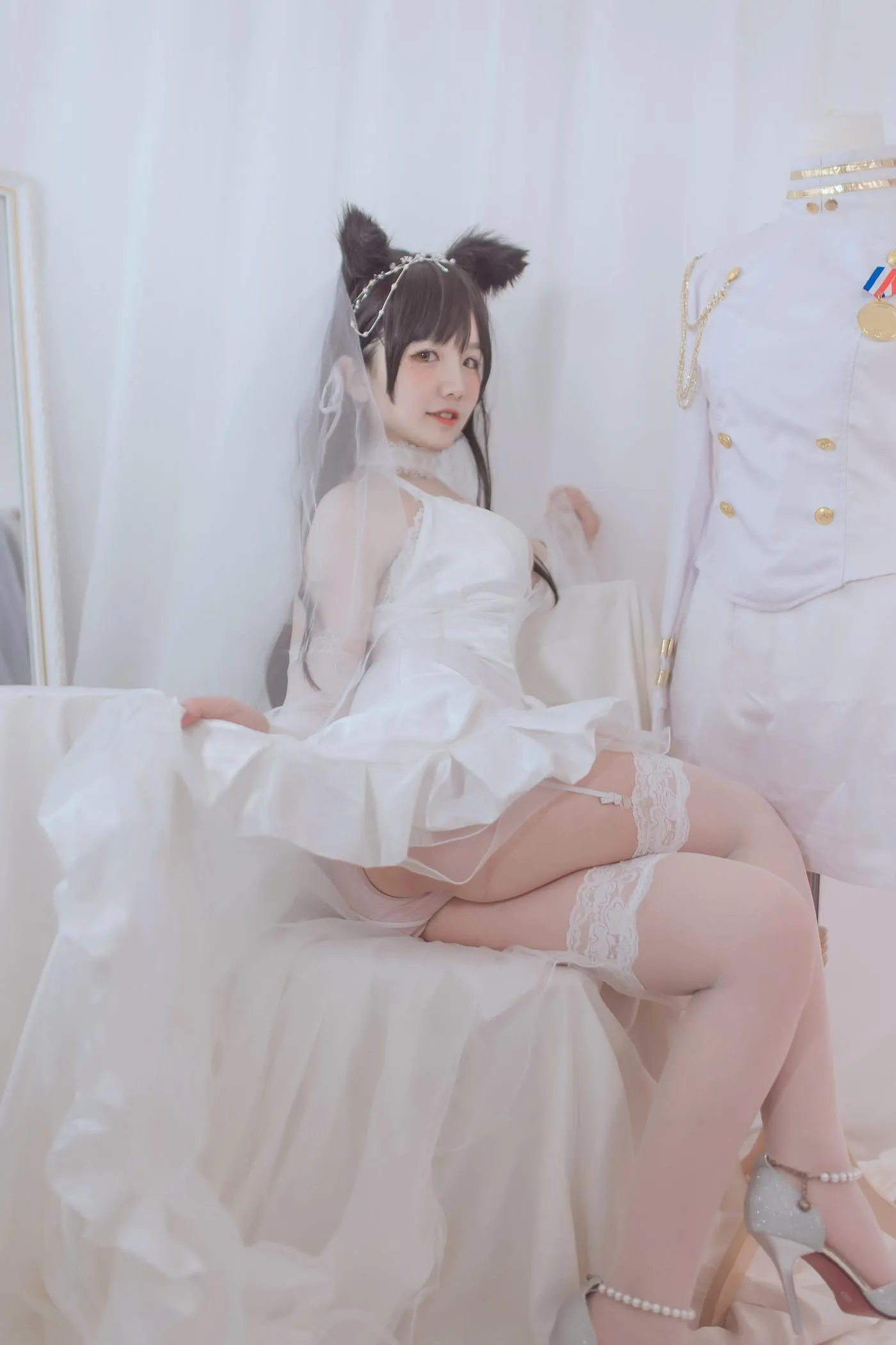 阿半今天很开心 – NO.14 爱宕婚纱 [36P]插图1