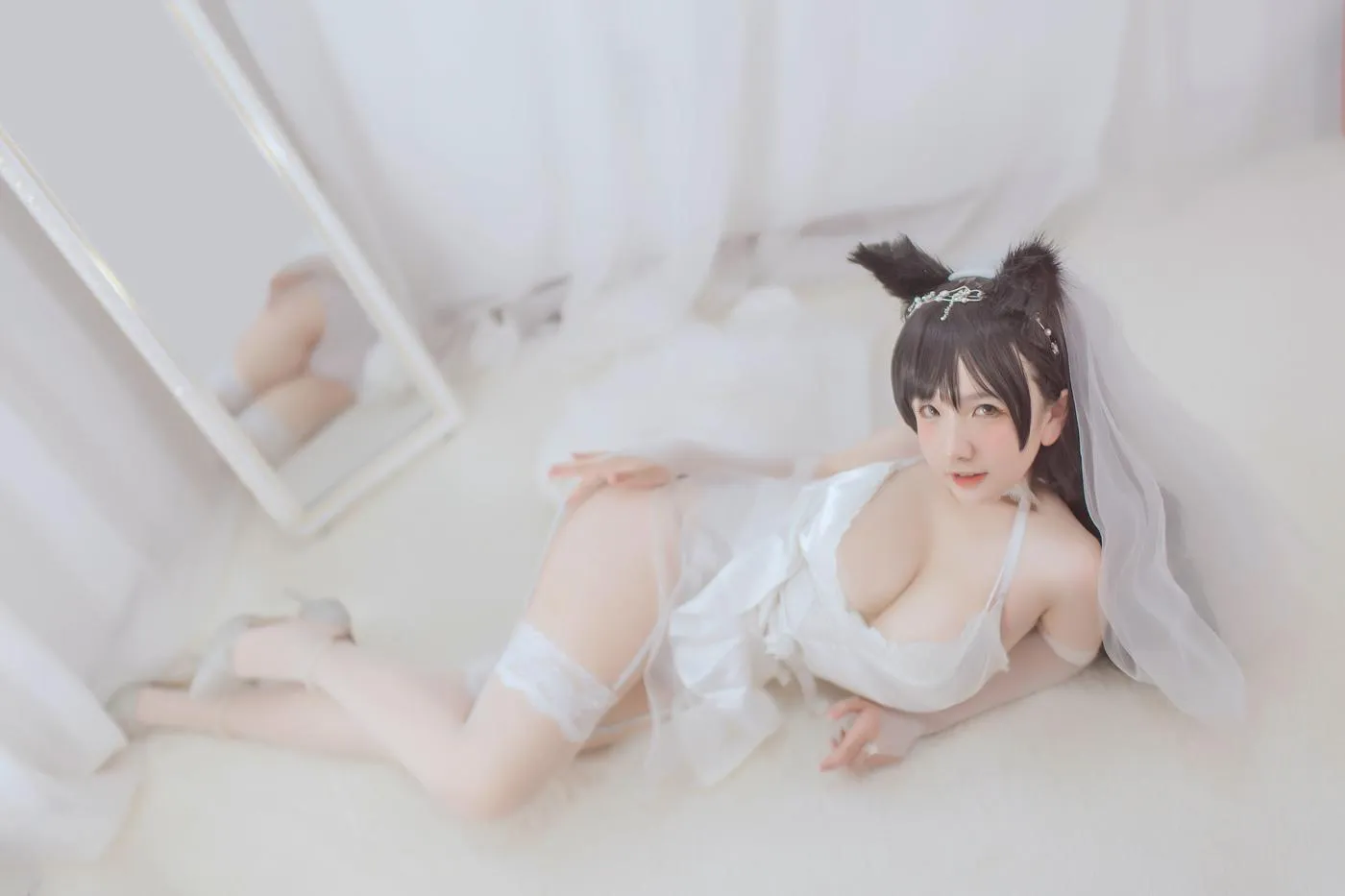阿半今天很开心 – NO.14 爱宕婚纱 [36P]插图1