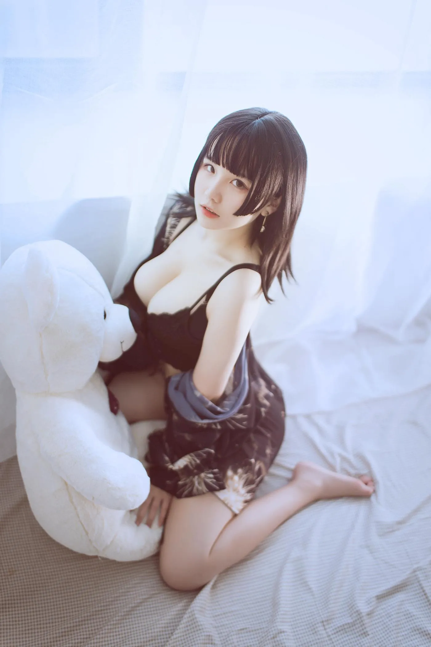 阿半今天很开心 – NO.16 黑色吊带 [23P]插图7