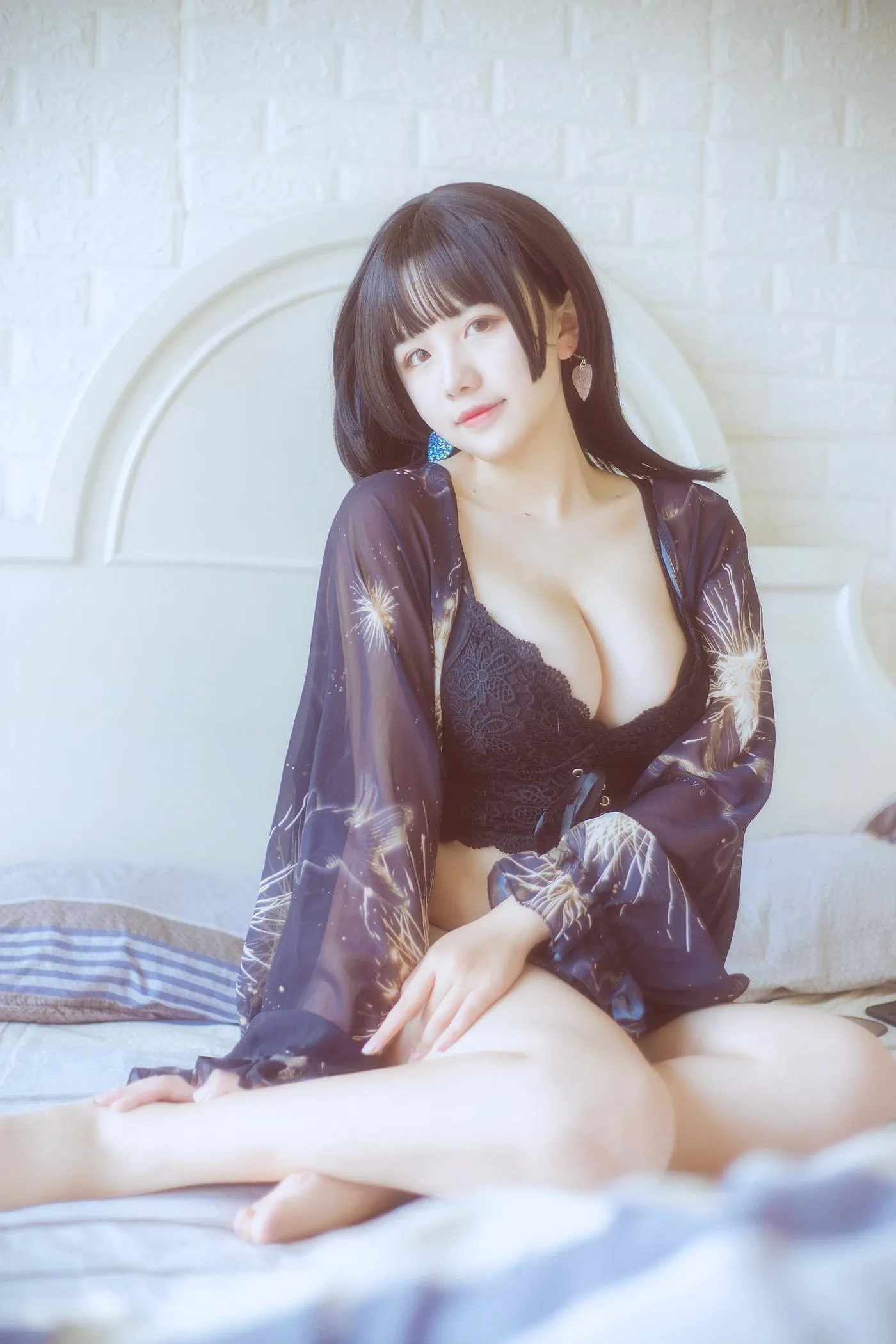 阿半今天很开心 – NO.16 黑色吊带 [23P]插图2