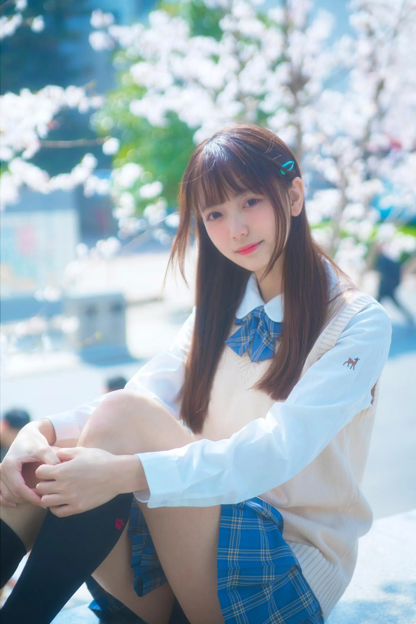 陆卿卿 – NO.04 樱花与JK [9P]插图6