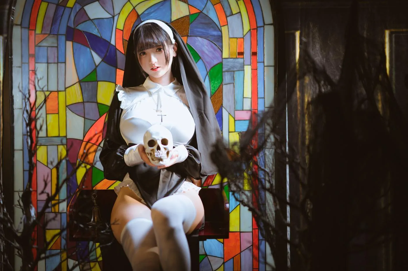 陆卿卿 – NO.07 修女 [16P]插图8