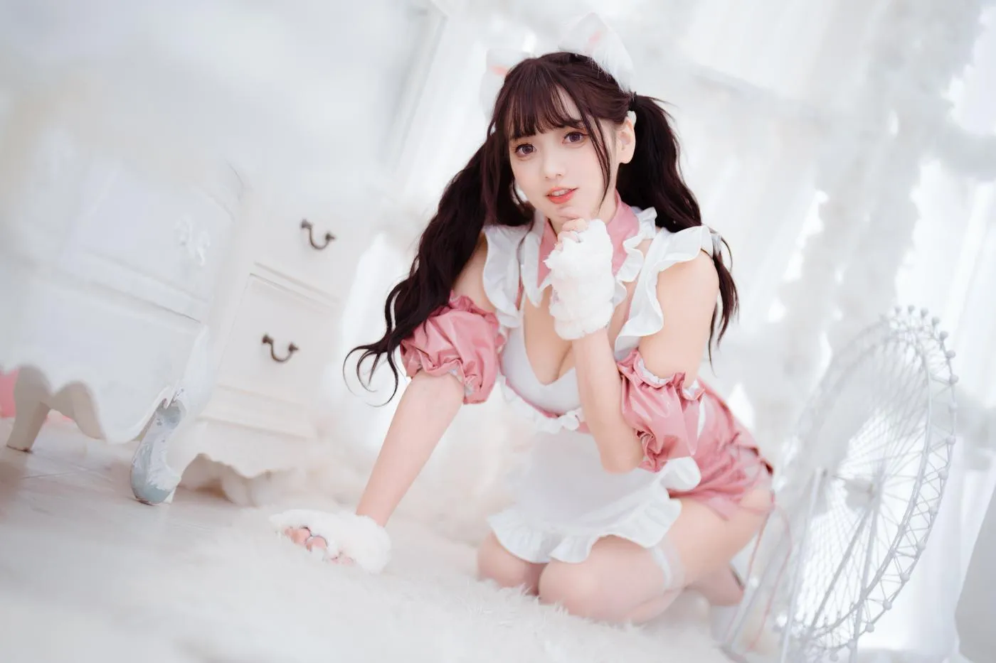 陆卿卿 – NO.08 粉白皮女仆 [20P]插图7