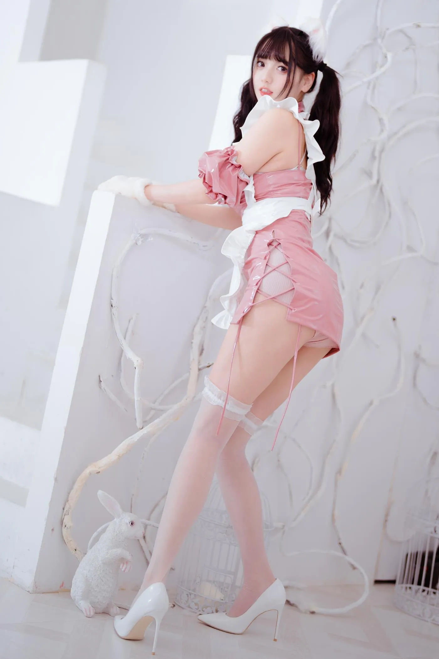 陆卿卿 – NO.08 粉白皮女仆 [20P]插图7