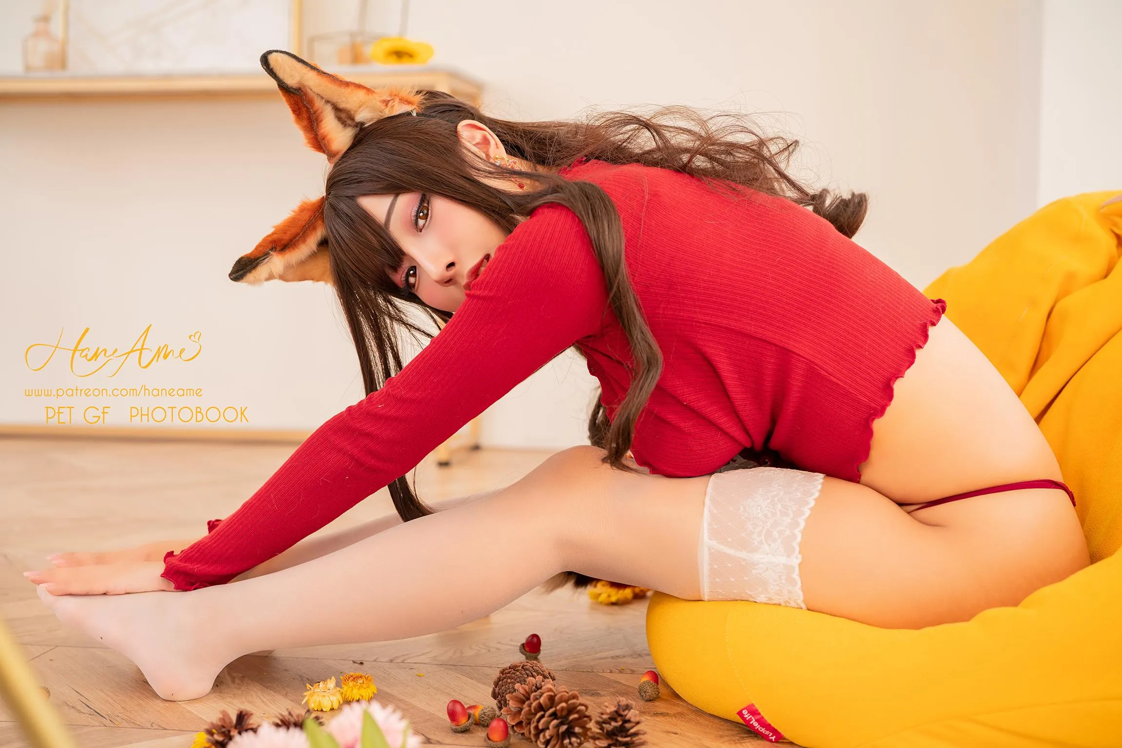 雨波【Haneholic】PET GF_BOOK_寵物女友寫真書-1.FOX_狐狸 [34P]插图