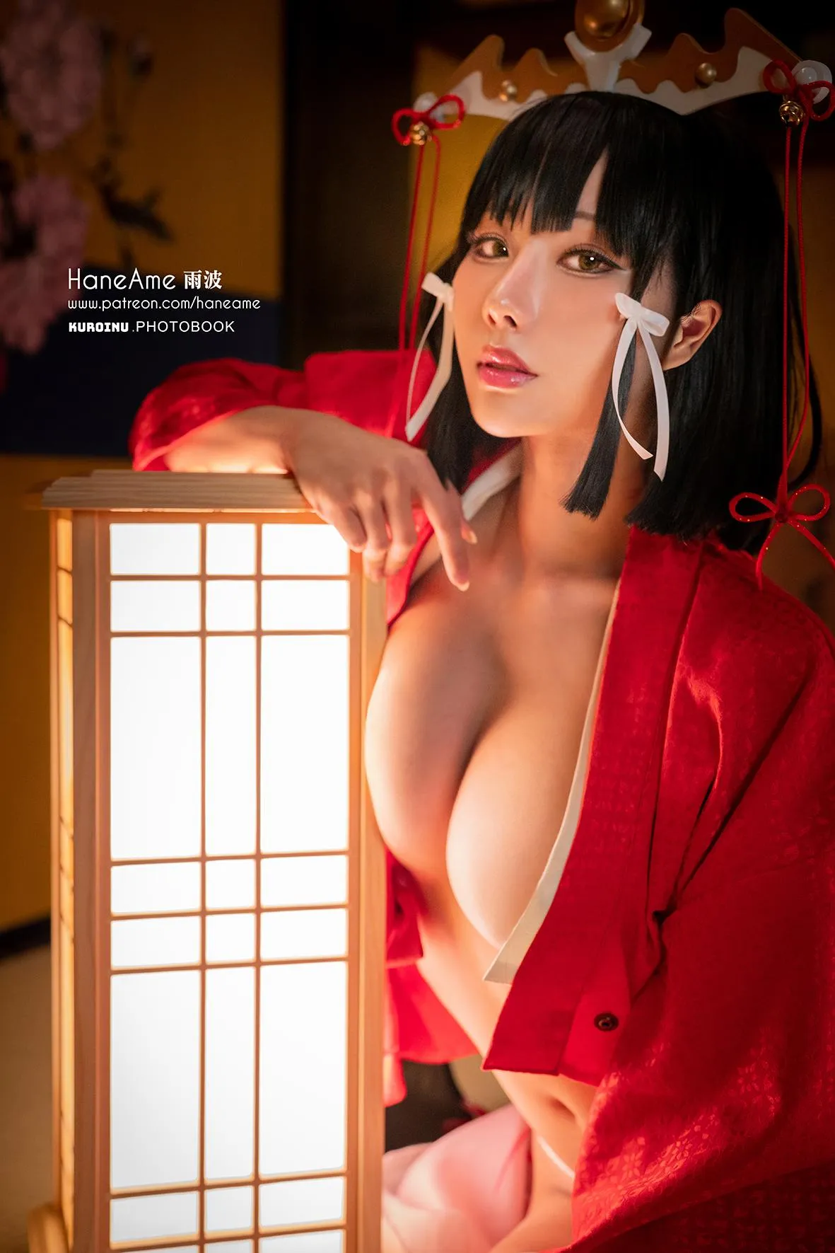 雨波_HaneAme  黑兽 黑精灵 白精灵 巫女 视频-3.WITCH_巫女 [44P]插图5