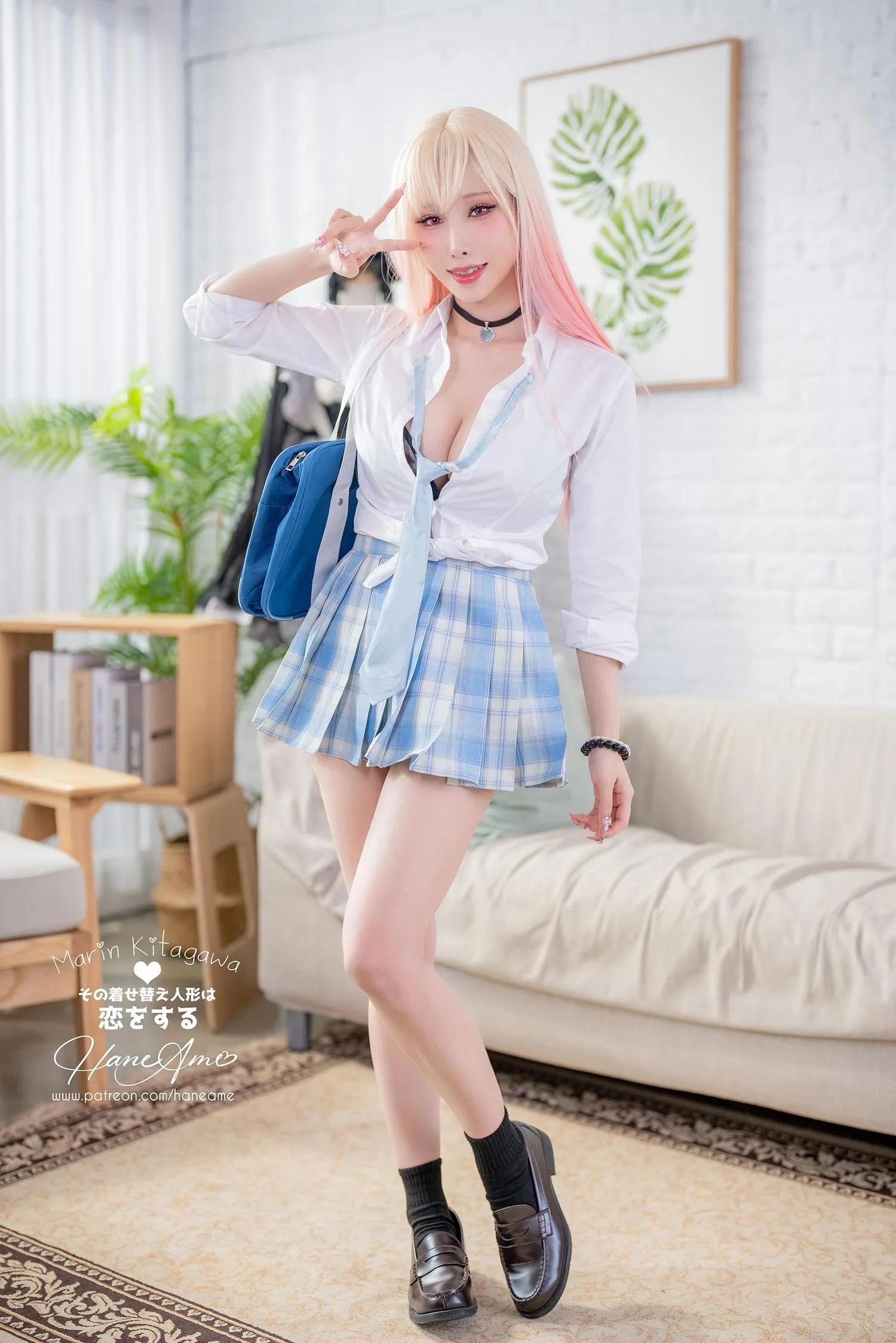 雨波_HaneAme 喜多川海梦写真书-校服 [30P]插图2