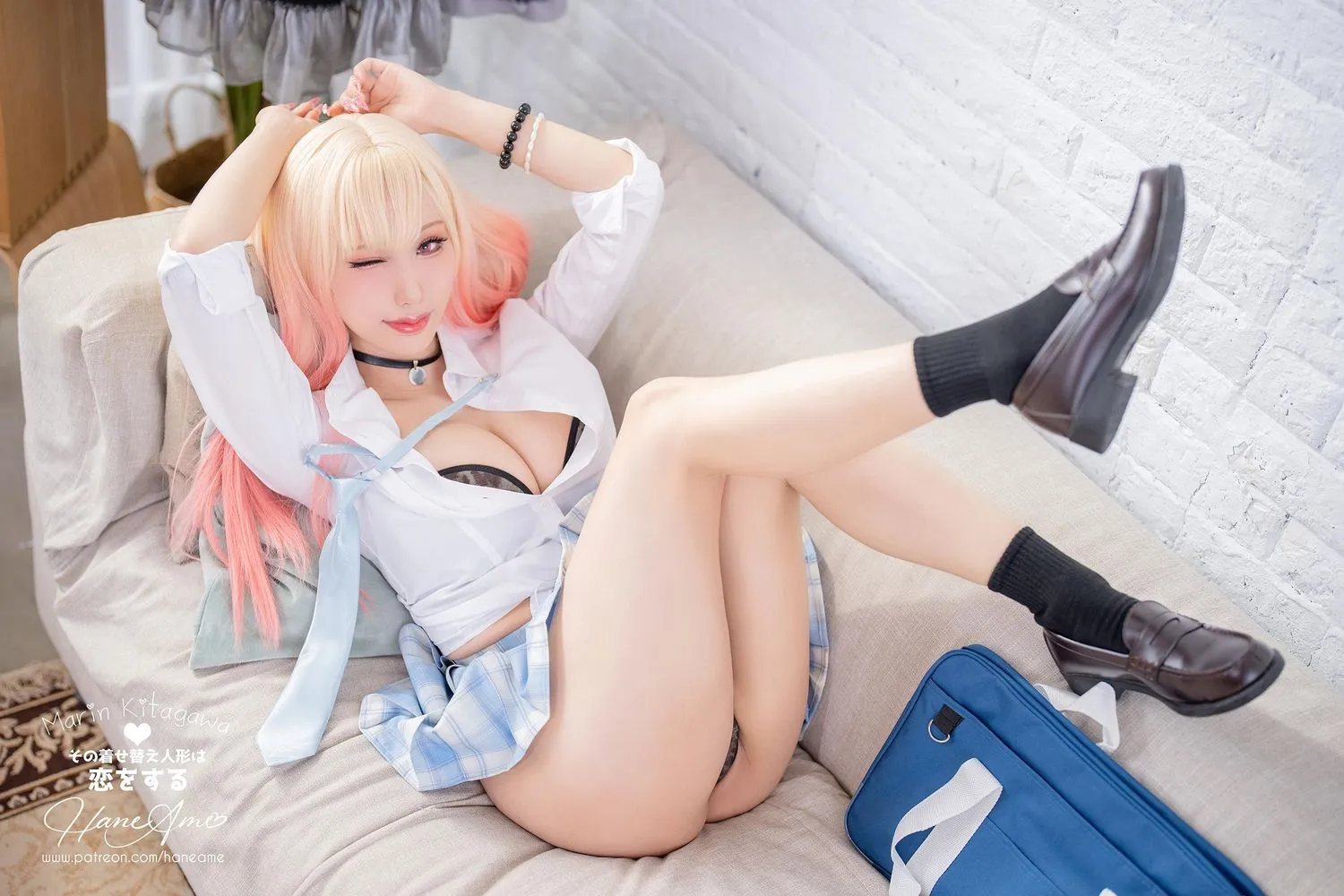 雨波_HaneAme 喜多川海梦写真书-校服 [30P]插图4