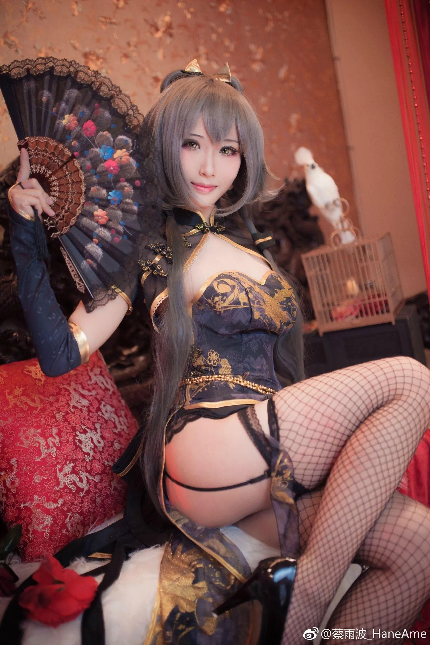雨波_HaneAme 微博图包-旗袍 [31P]插图5